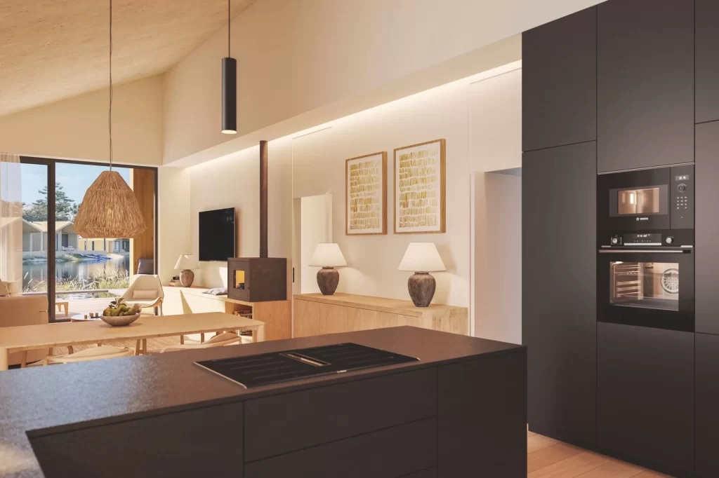 Townhouses in Nadadouro 1 km from the sea