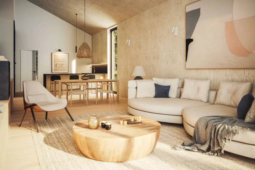 Townhouses in Nadadouro 1 km from the sea