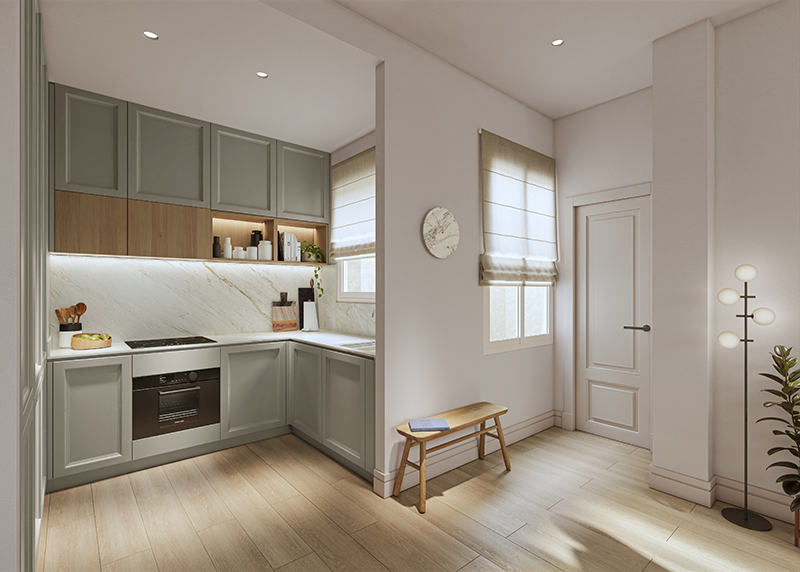 3 slaapkamer appartement in Málaga