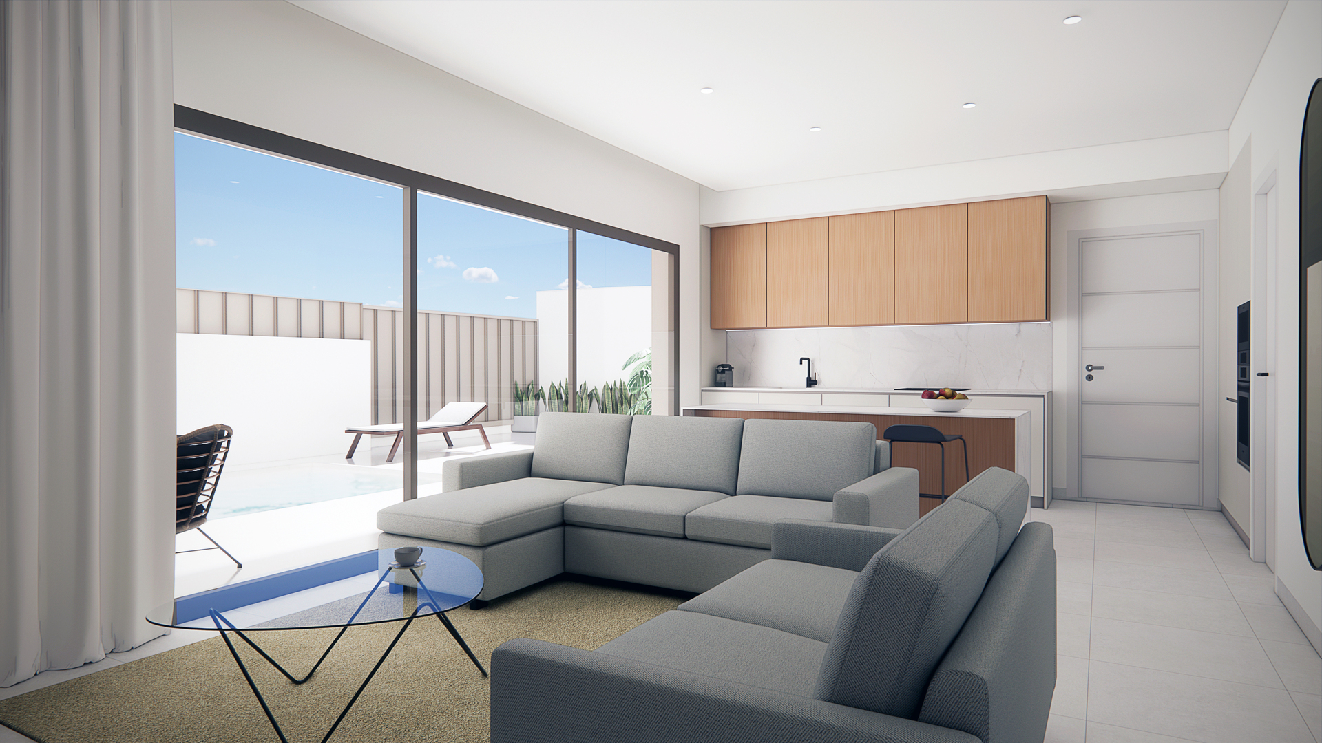 3 slaapkamer bungalow in Pilar de la Horadada