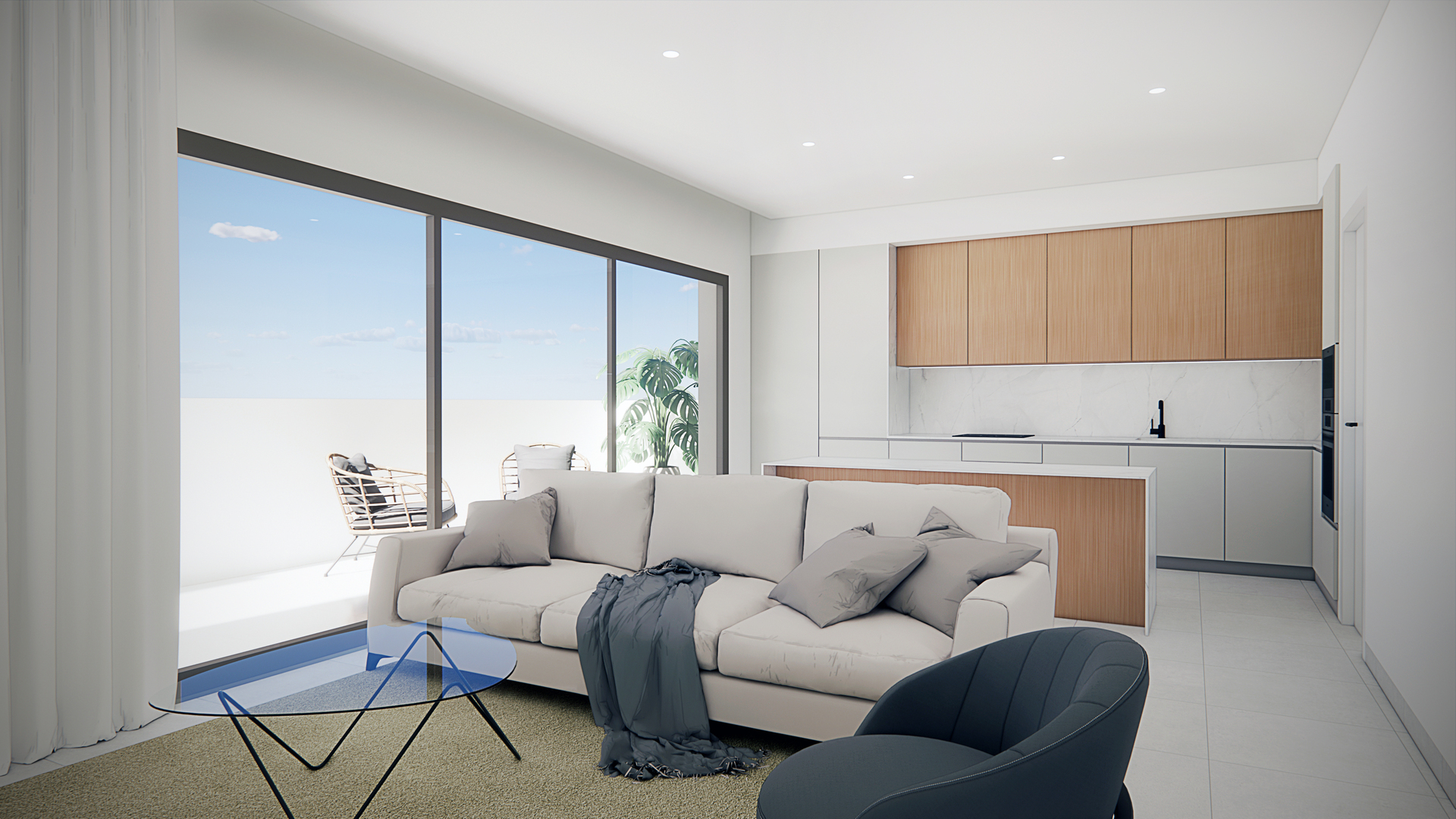 3 slaapkamer bungalow in Pilar de la Horadada