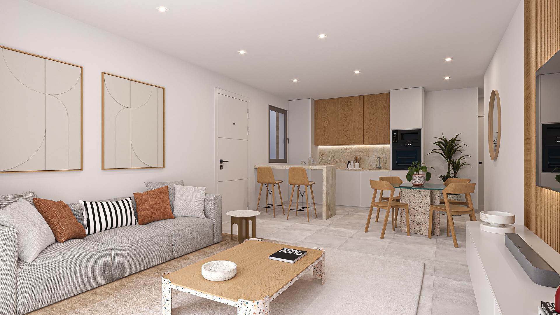 3 slaapkamer townhouse in Jimenado