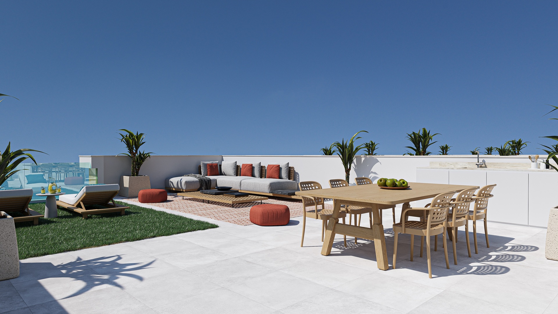 3 slaapkamer townhouse in Jimenado