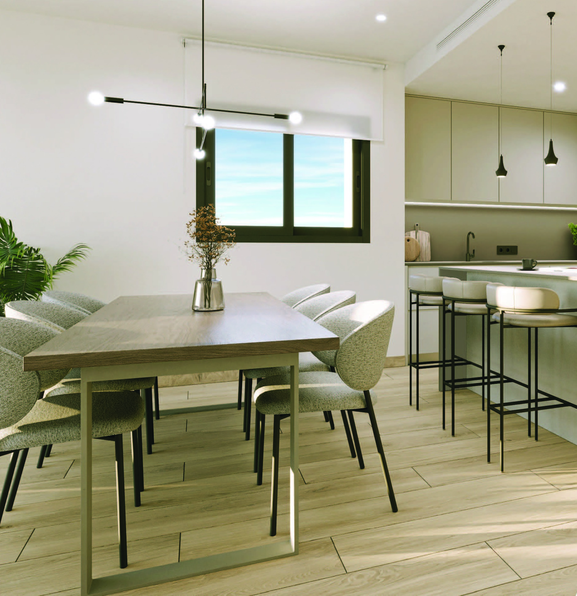 2 slaapkamer penthouse in Torrevieja