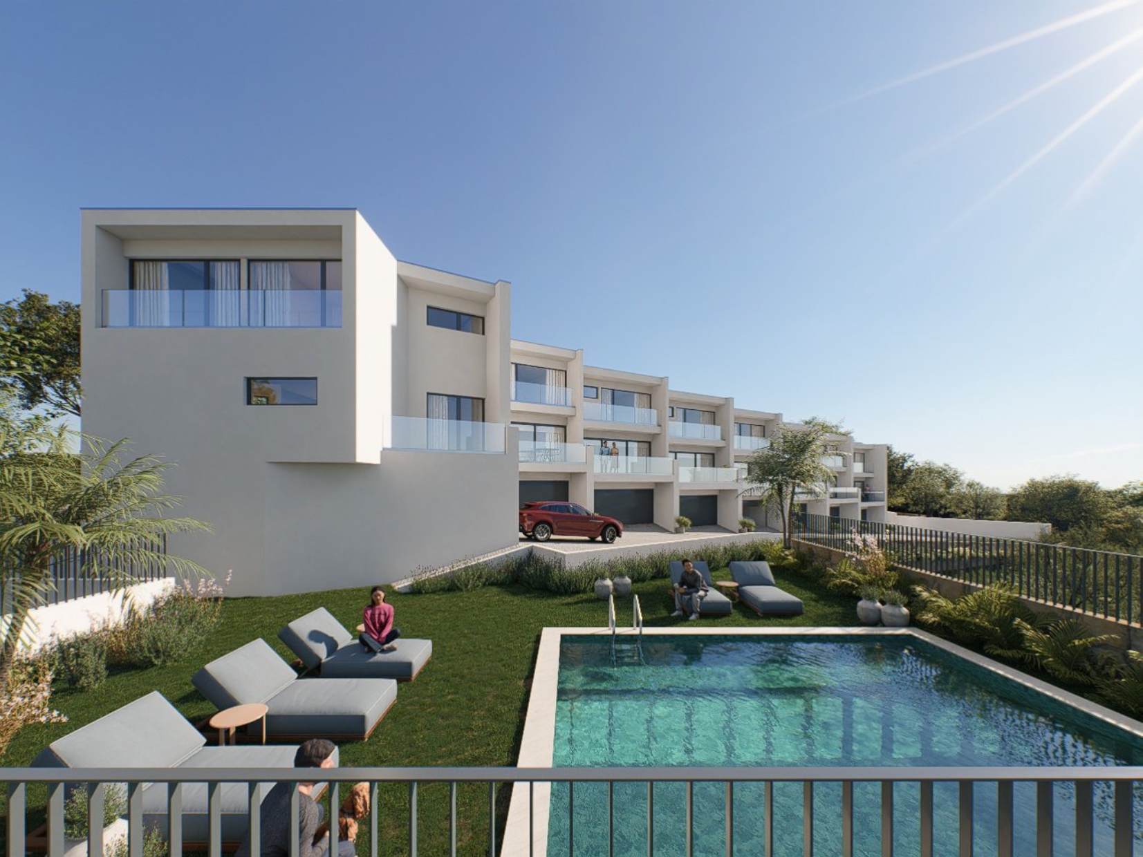 Townhouses in São Cosme: Comfort and Modernity
