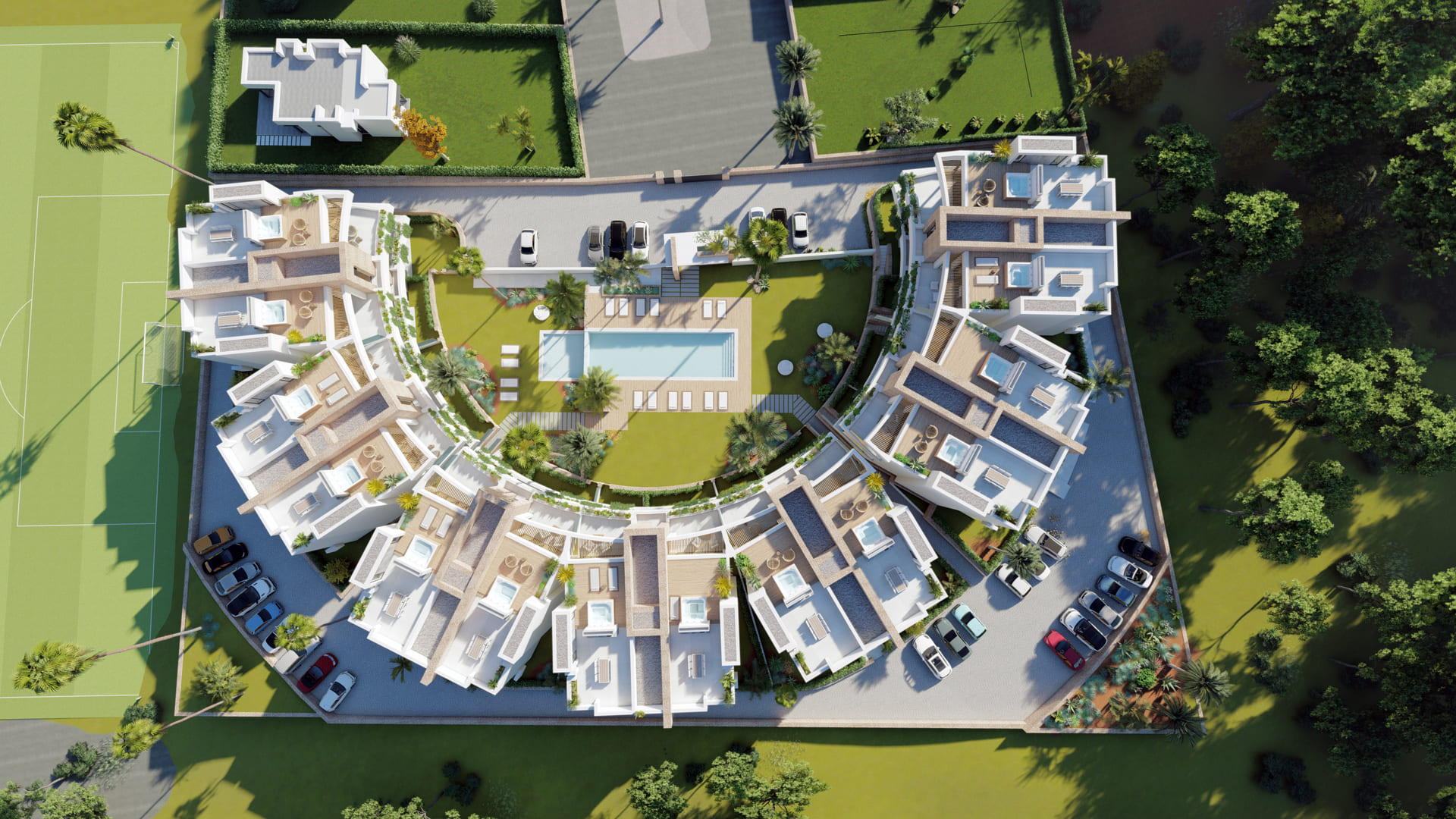 2 Bedroom, 2 Bathroom Apartment in {