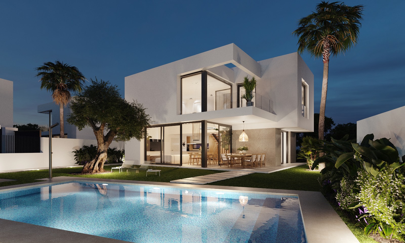 Rijwoning Finestrat Costa Blanca Noord Spanje