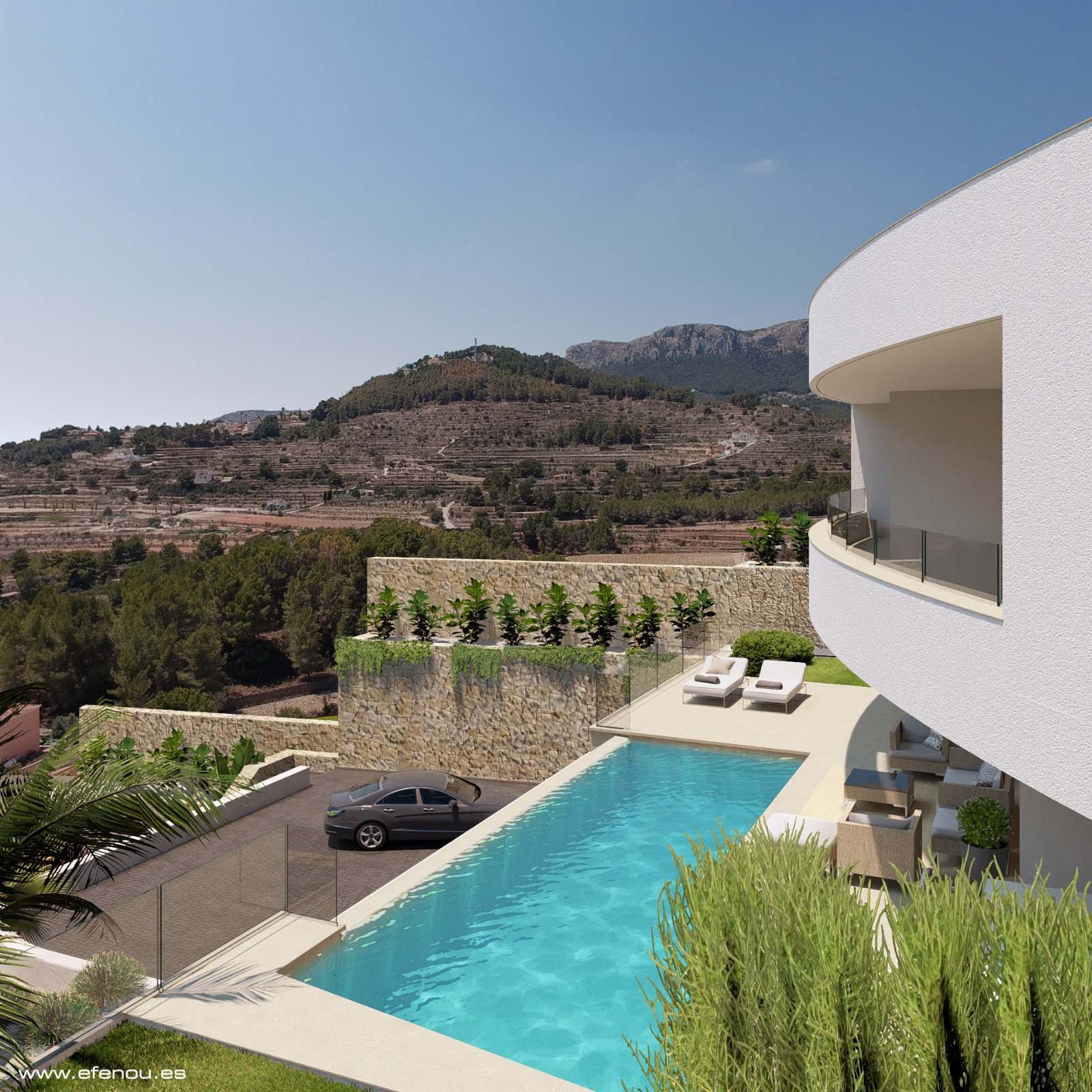 Detached Villa in Calpe