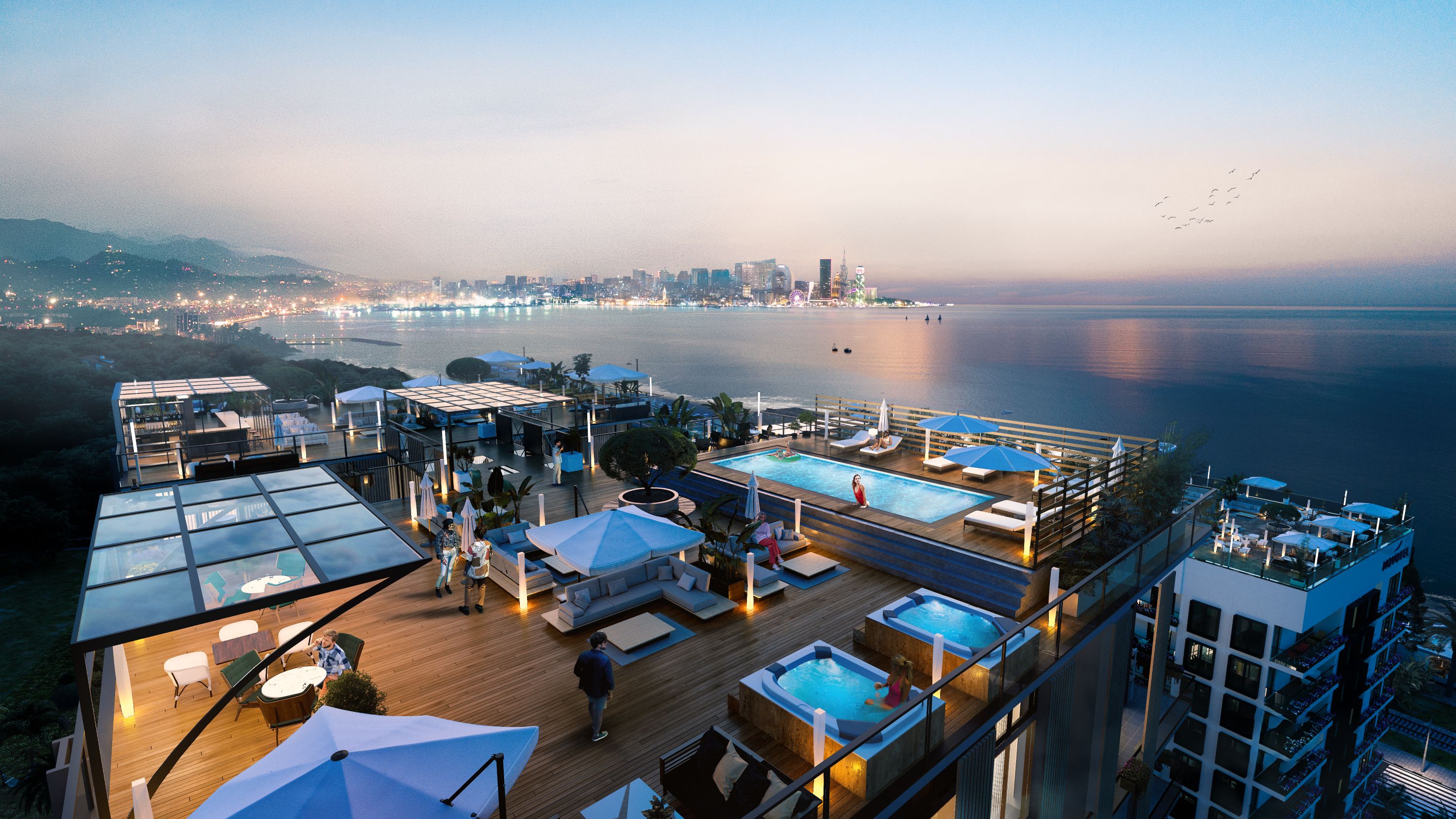 Apartments in Batumi with Sea Views