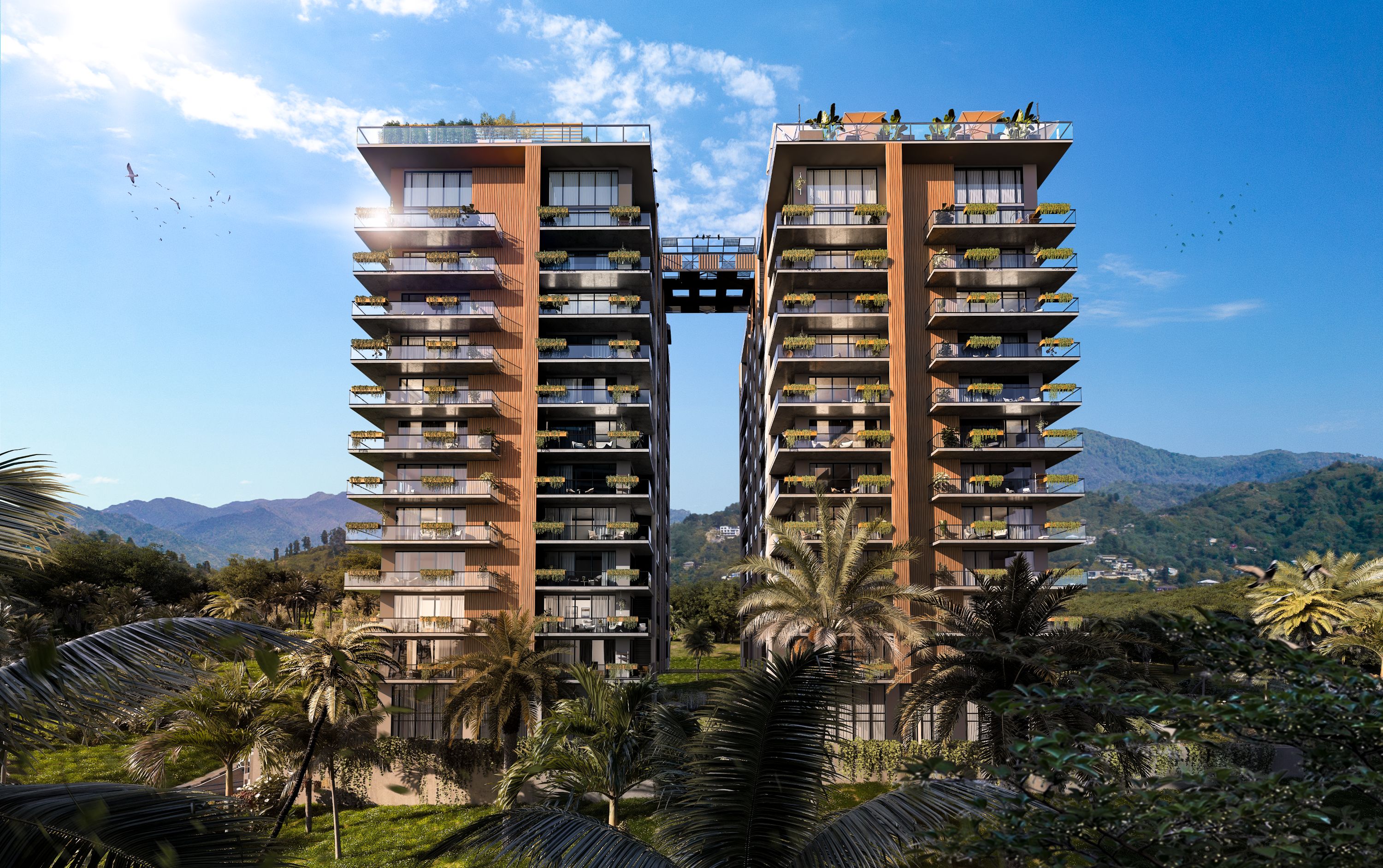 Apartments in Batumi with Sea Views