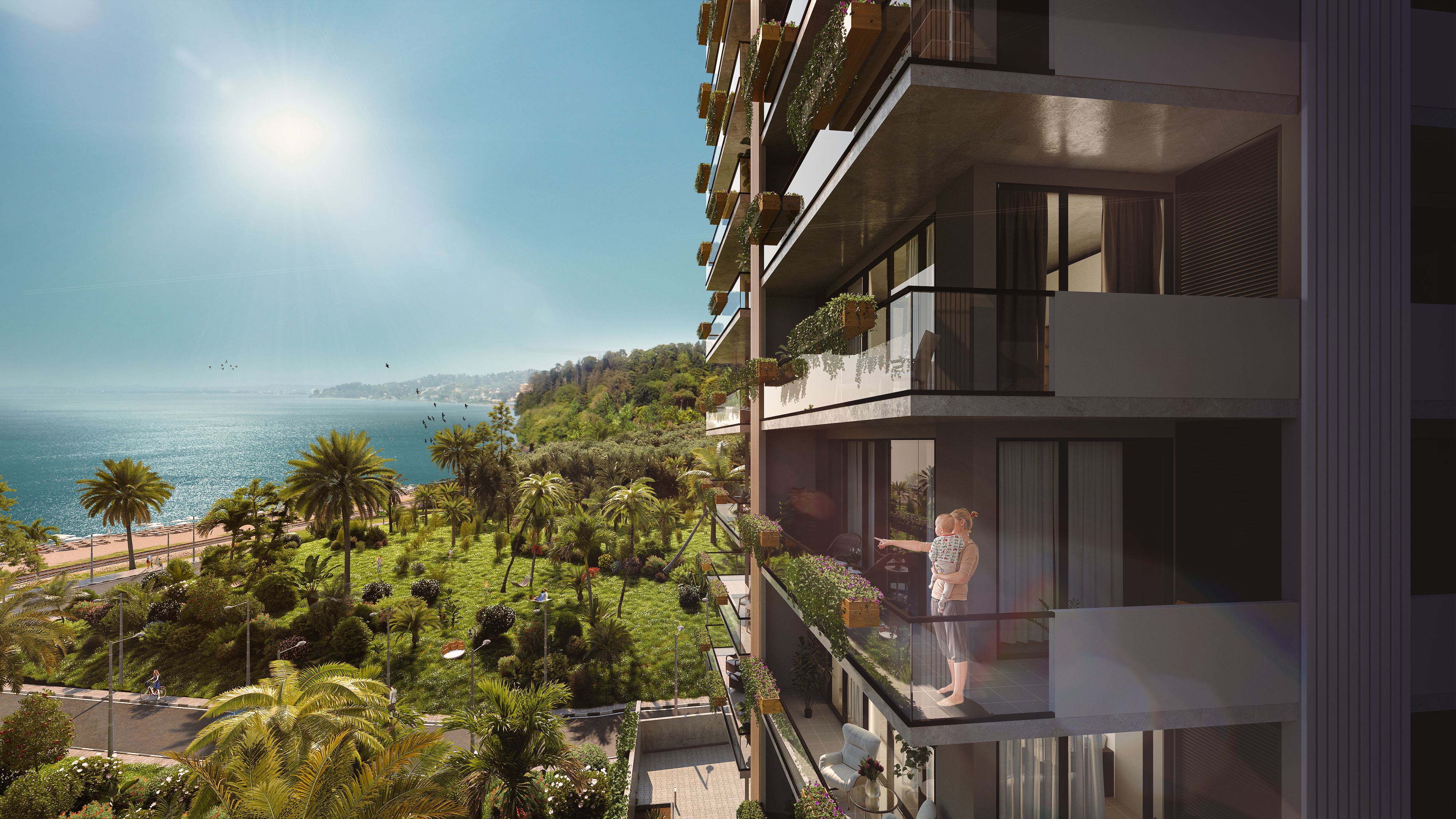 Apartments in Batumi with Sea Views