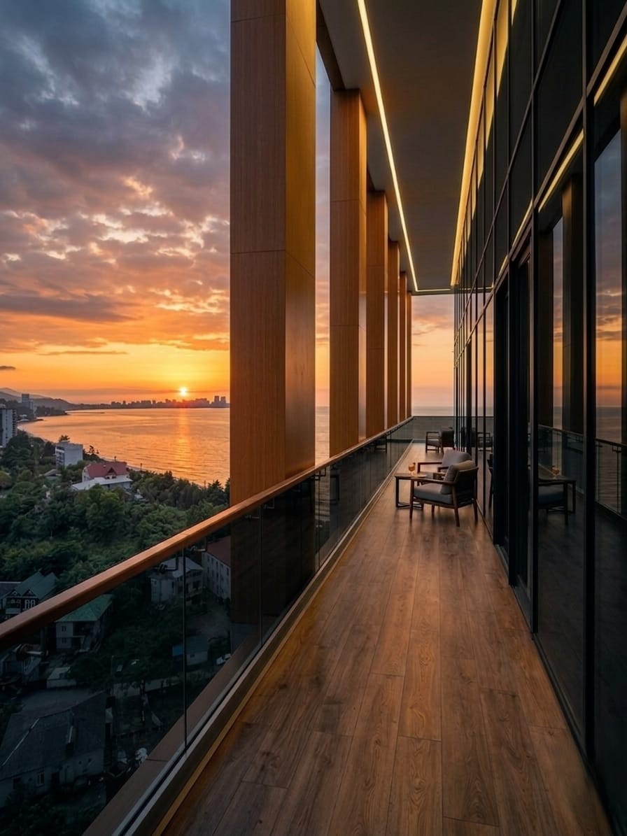 Apartments in Batumi with Sea Views