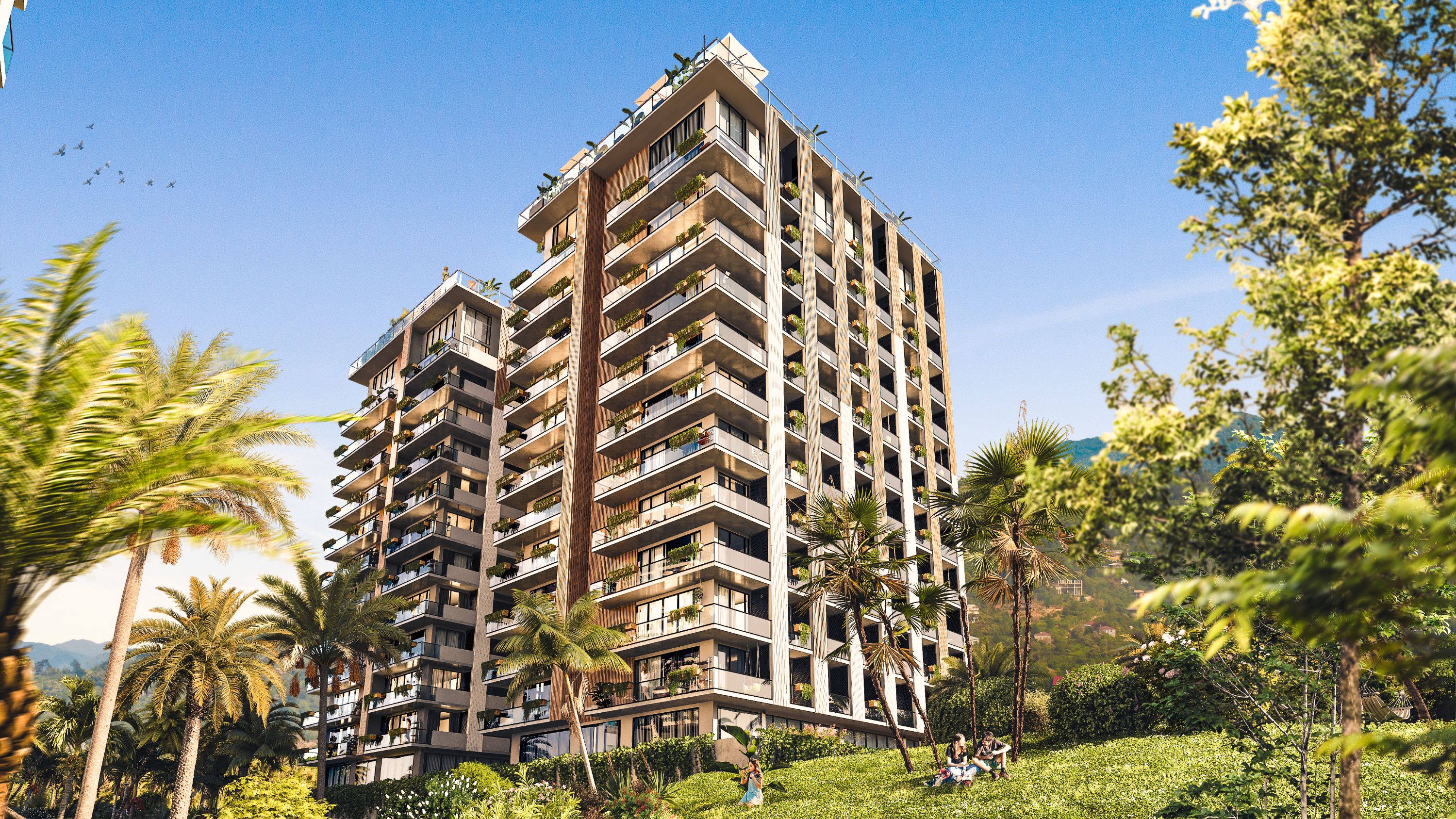 Apartments in Batumi with Sea Views