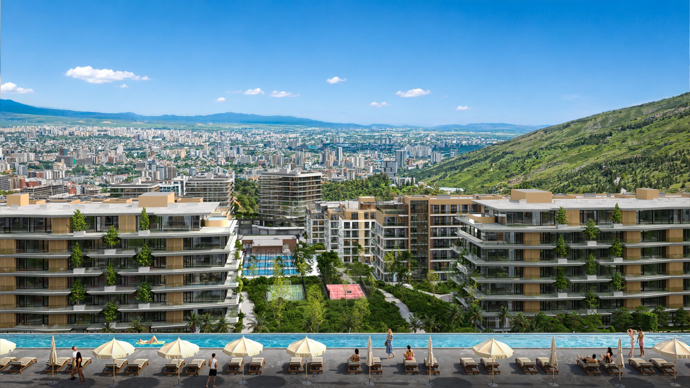 Exklusive Wohnanlage in Tiflis