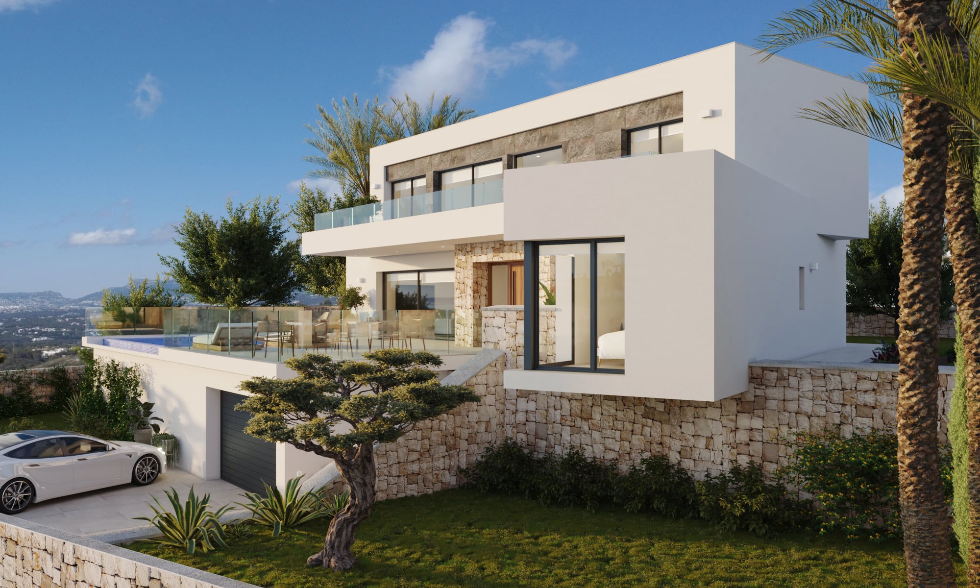 Magnolias Design-Villa Calia in Cumbre del Sol - interiör foto 5