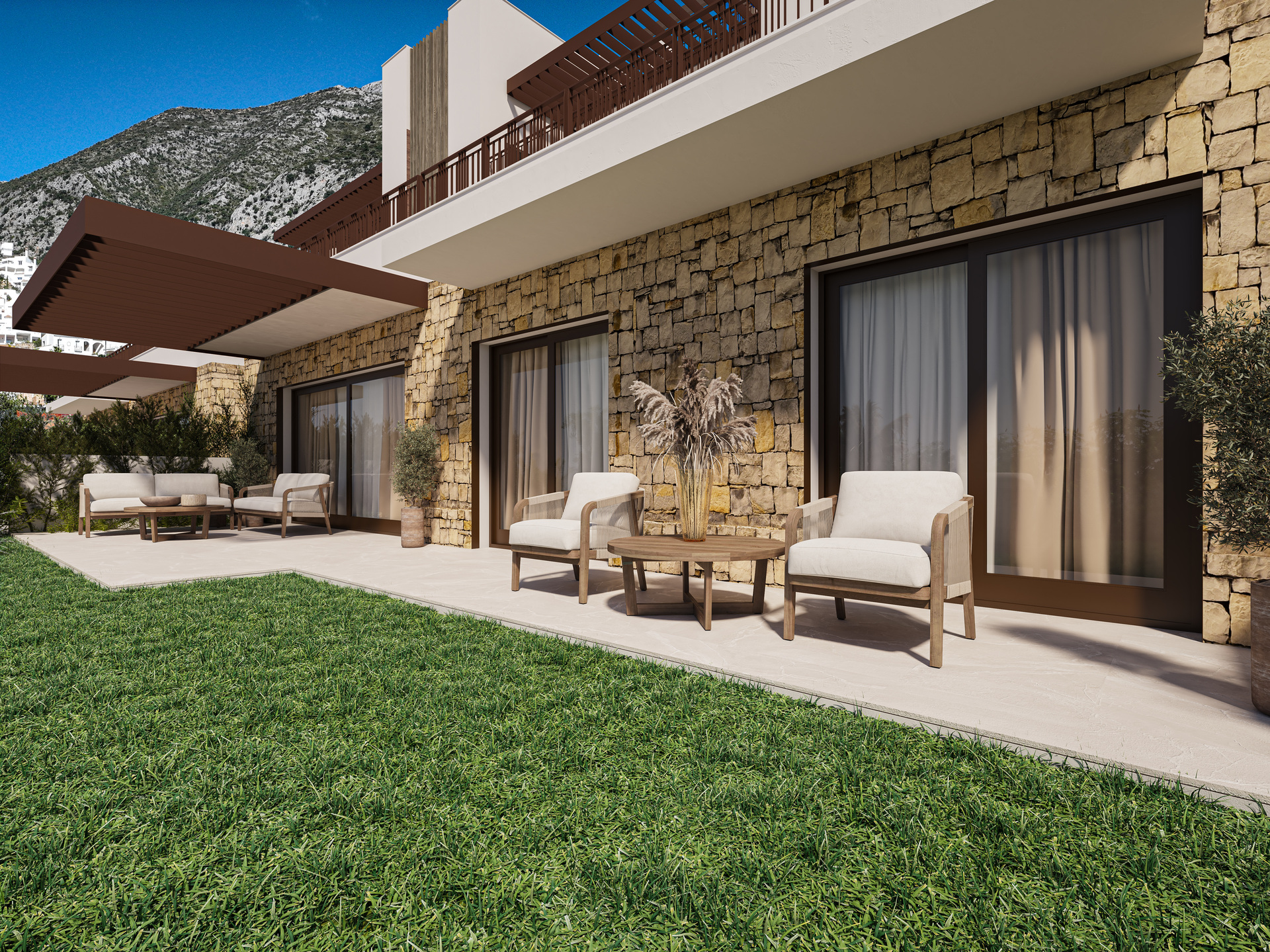 2 slaapkamer appartement in Istán