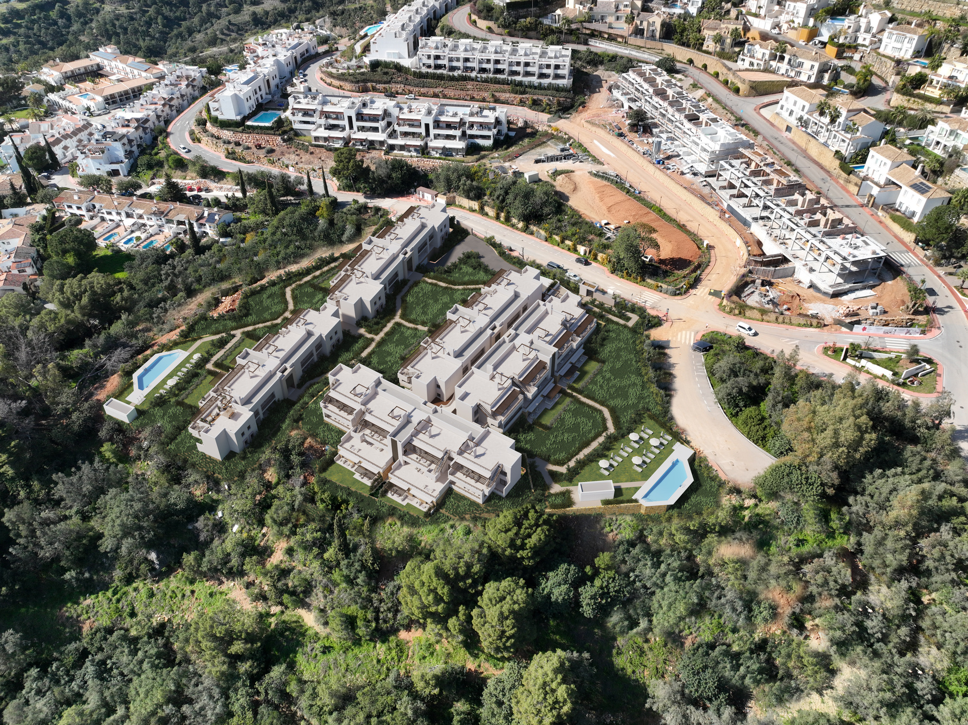 2 slaapkamer appartement in Istán