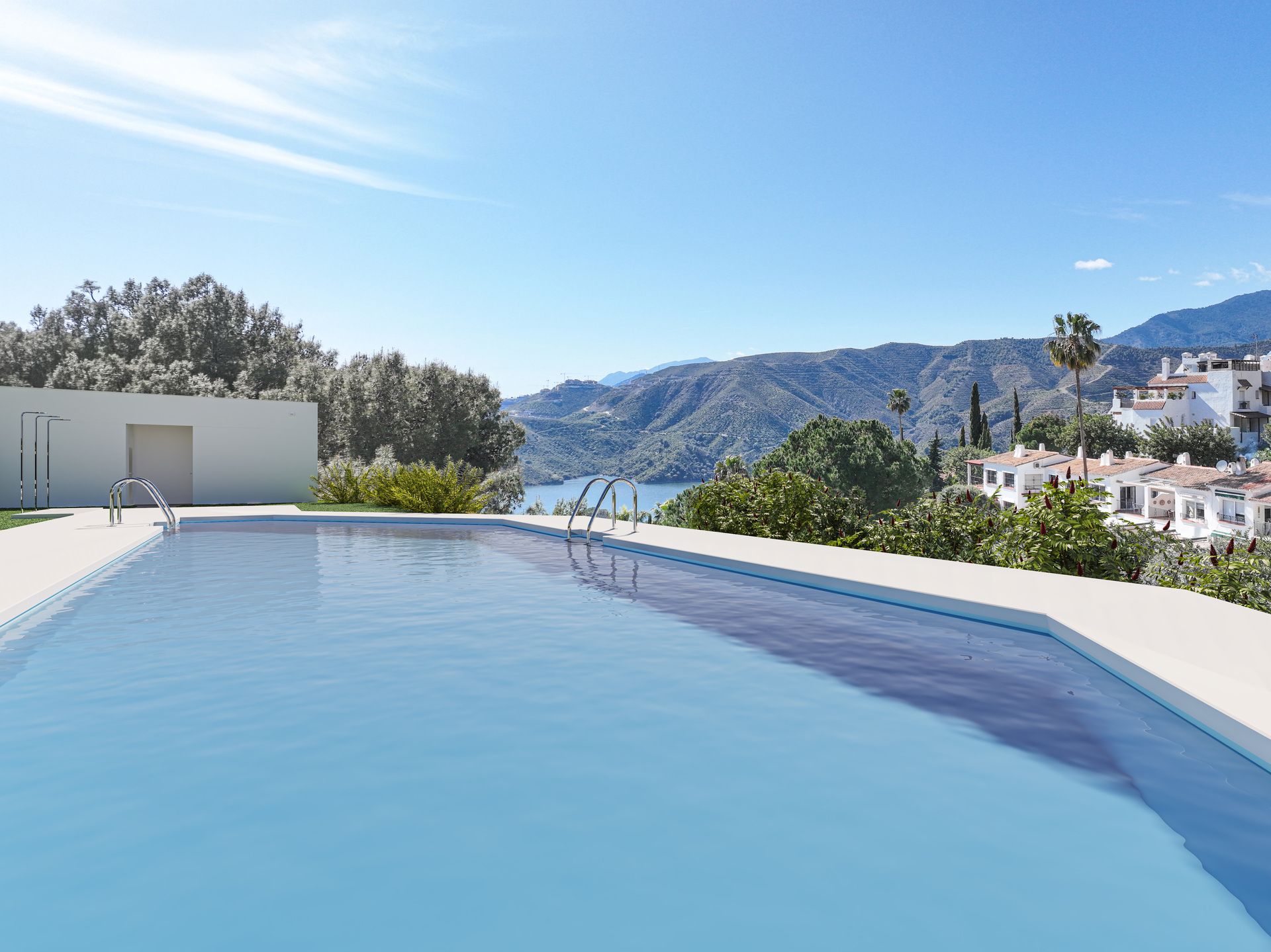 2 slaapkamer appartement in Istán