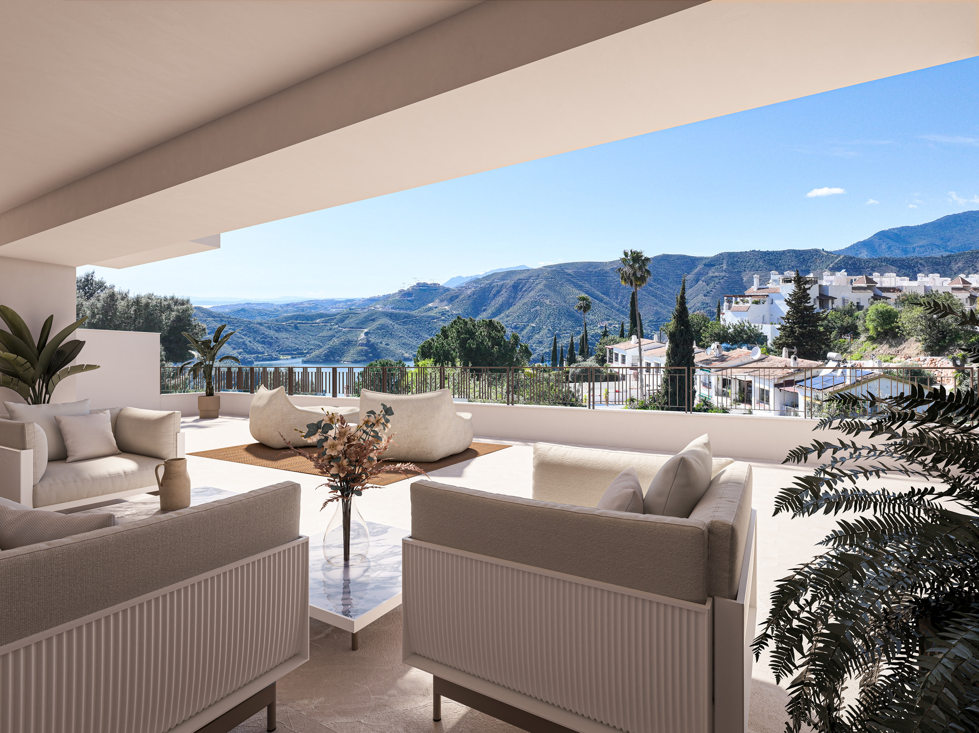 2 slaapkamer appartement in Istán