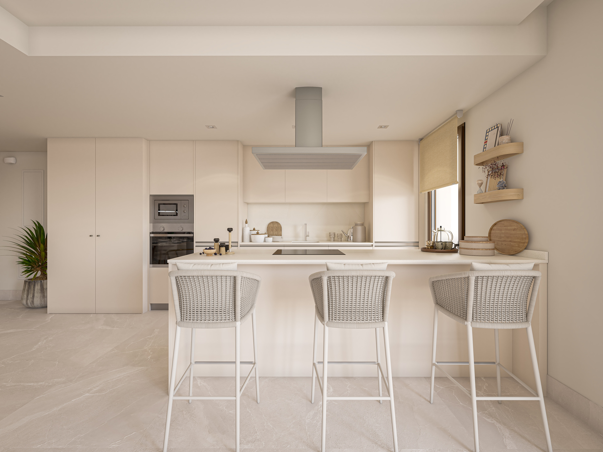 2 slaapkamer appartement in Istán