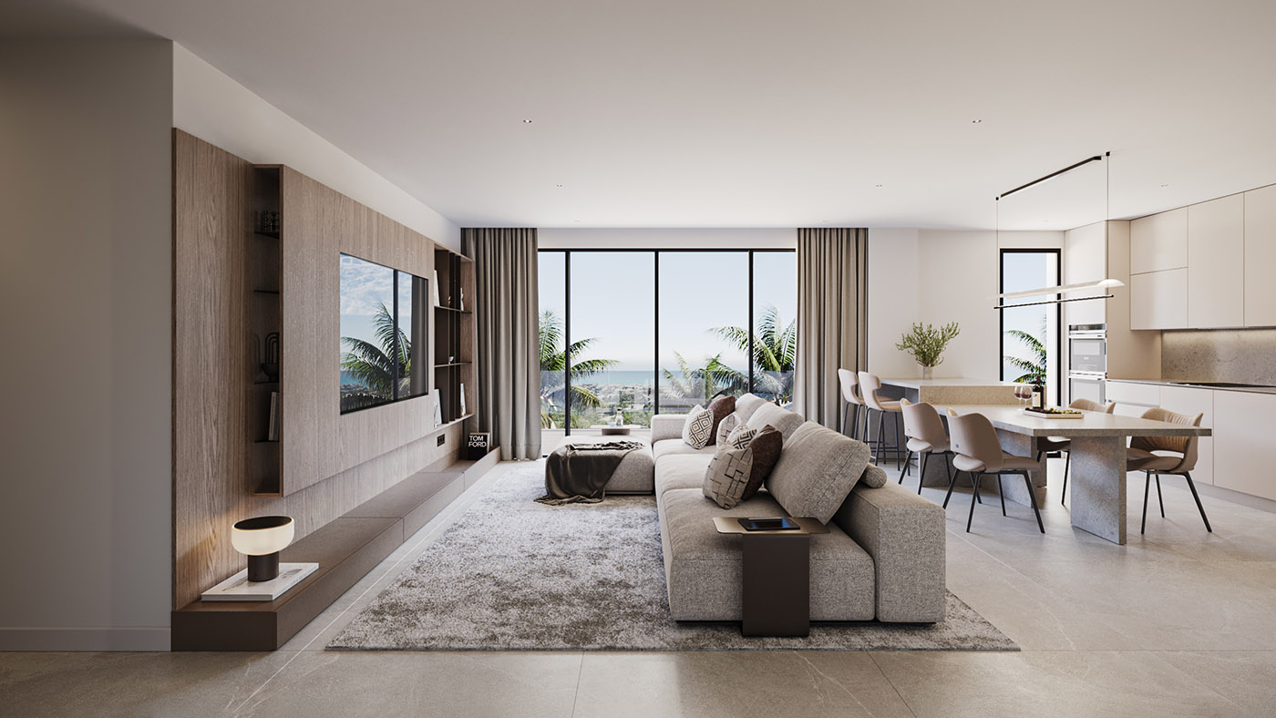 2 slaapkamer penthouse in Mijas