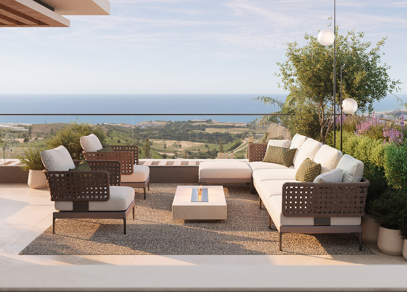 2 slaapkamer penthouse in Mijas