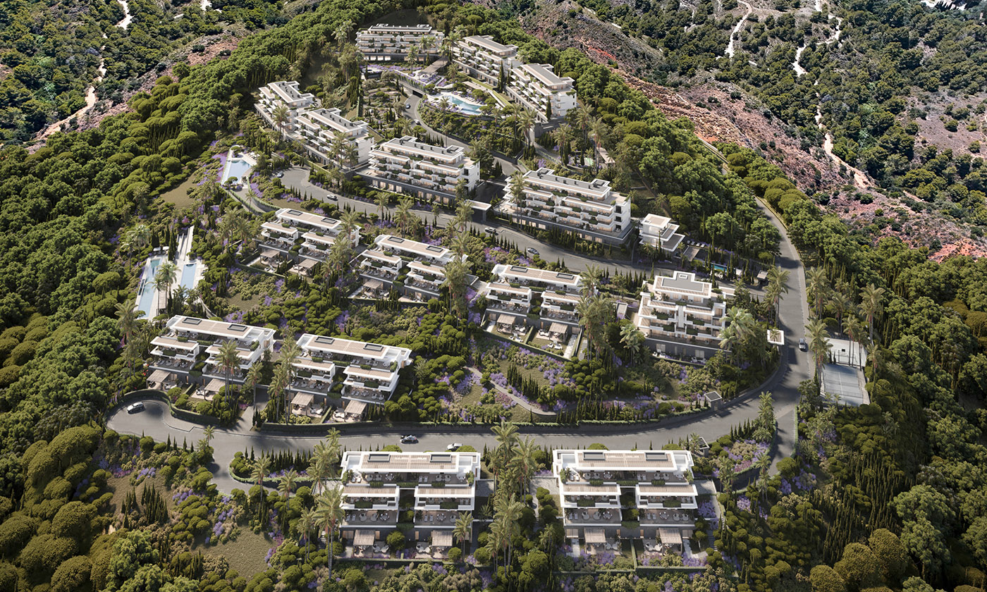 2 slaapkamer penthouse in Mijas