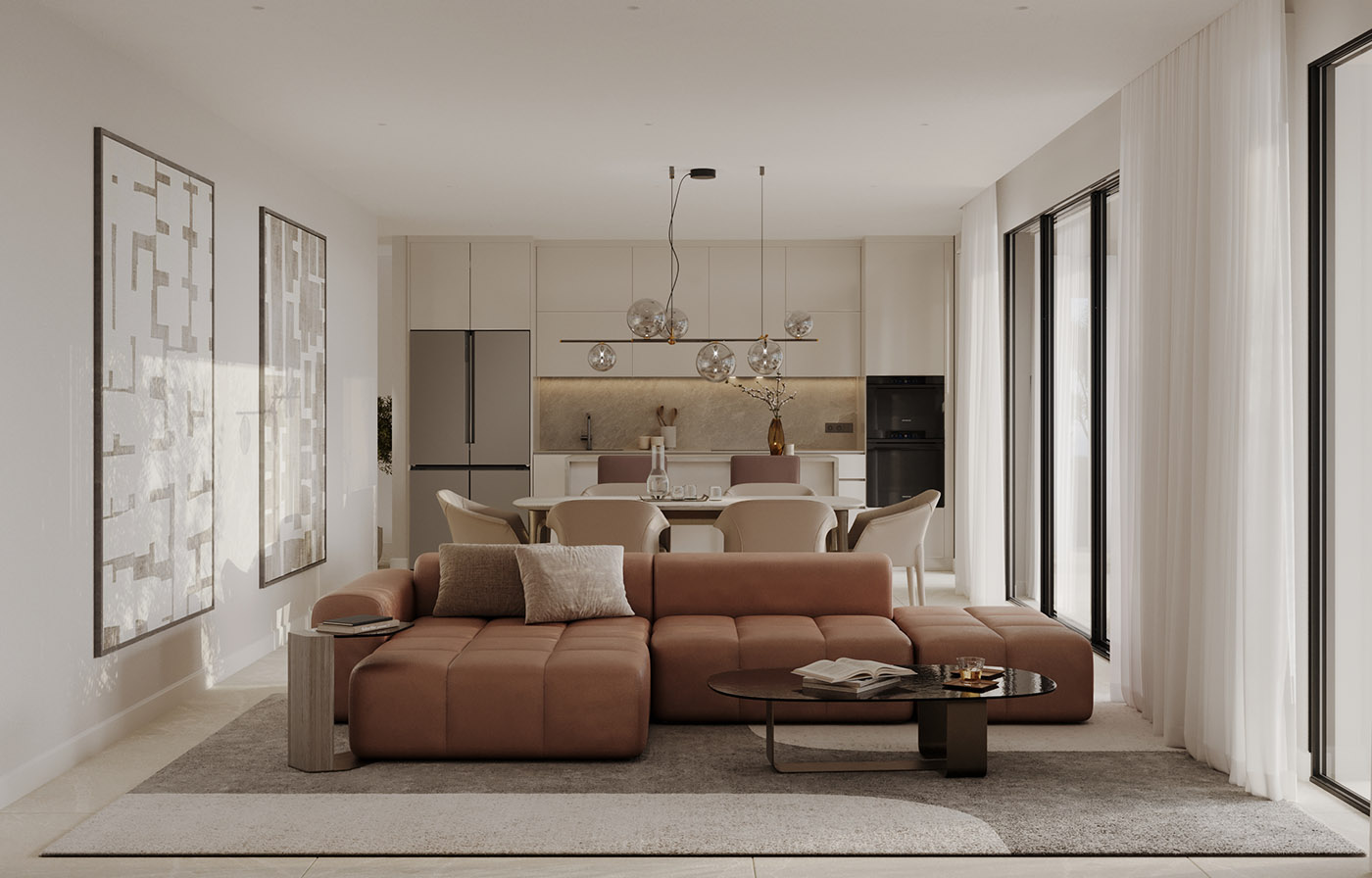 2 slaapkamer penthouse in Mijas