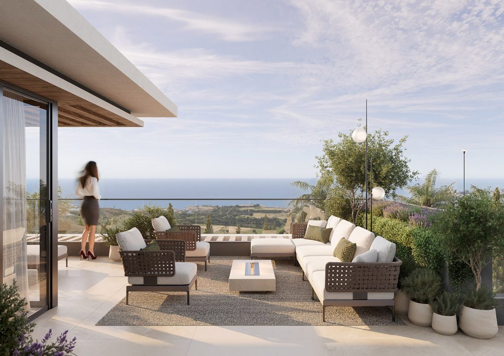 2 slaapkamer penthouse in Mijas