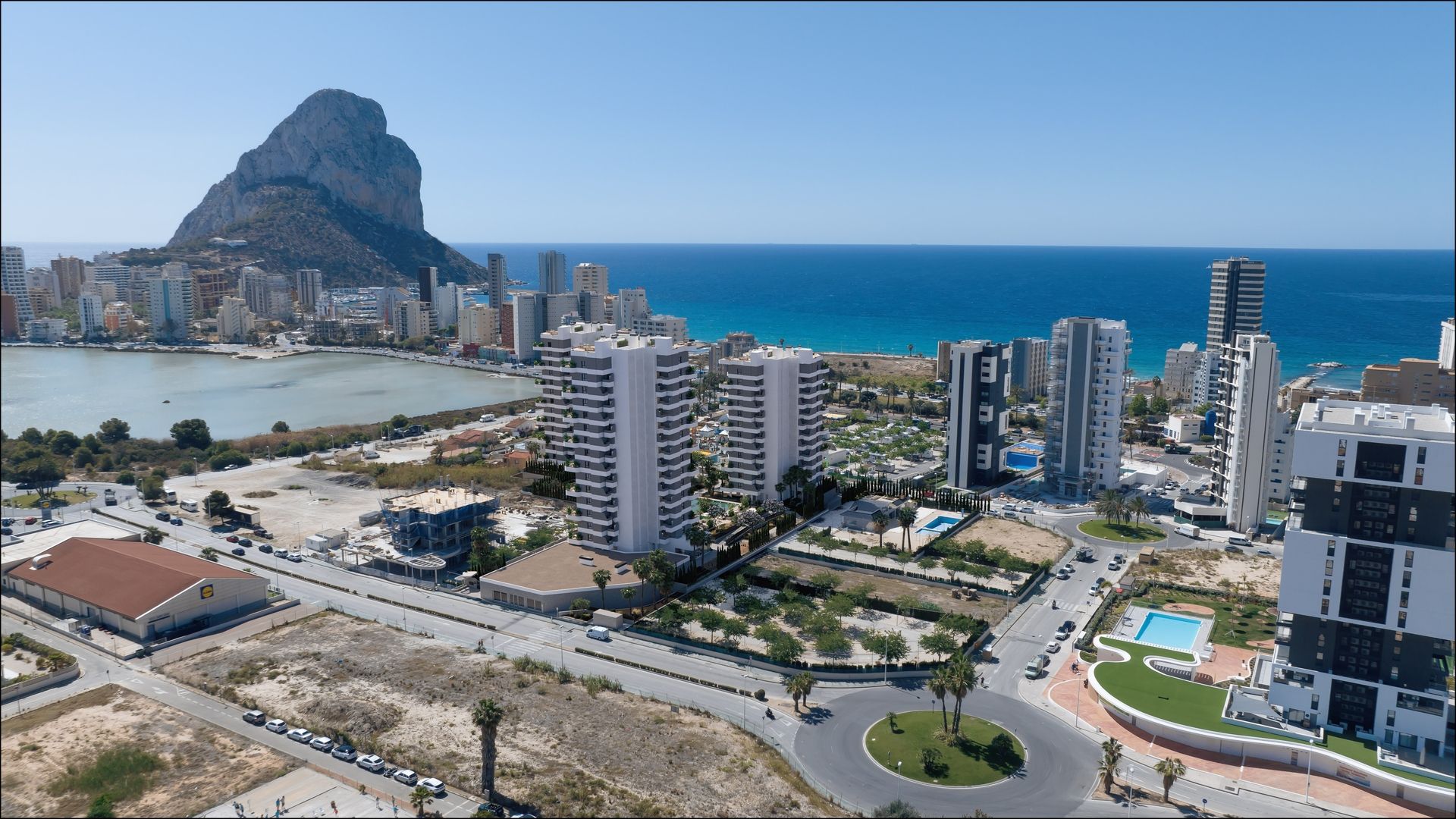 2 slaapkamer appartement in Calpe