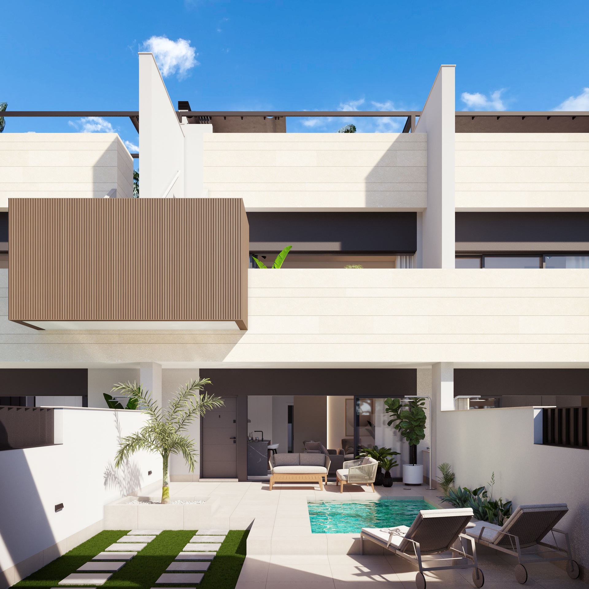 Pura Vida 5 Bungalows in Pilar de la Horadada - interiør foto 4