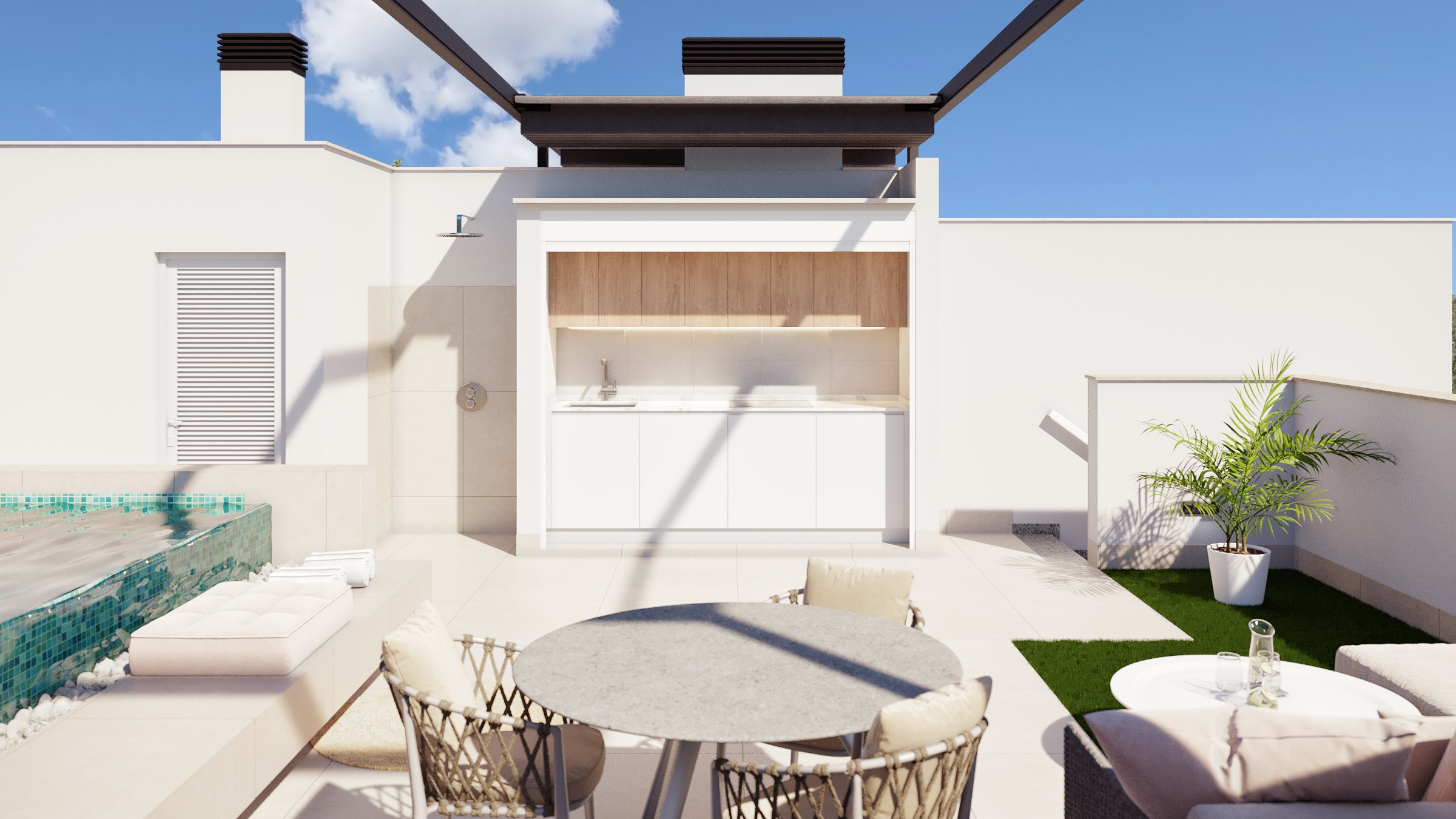 Pura Vida 5 Bungalows in Pilar de la Horadada - interiør foto 34