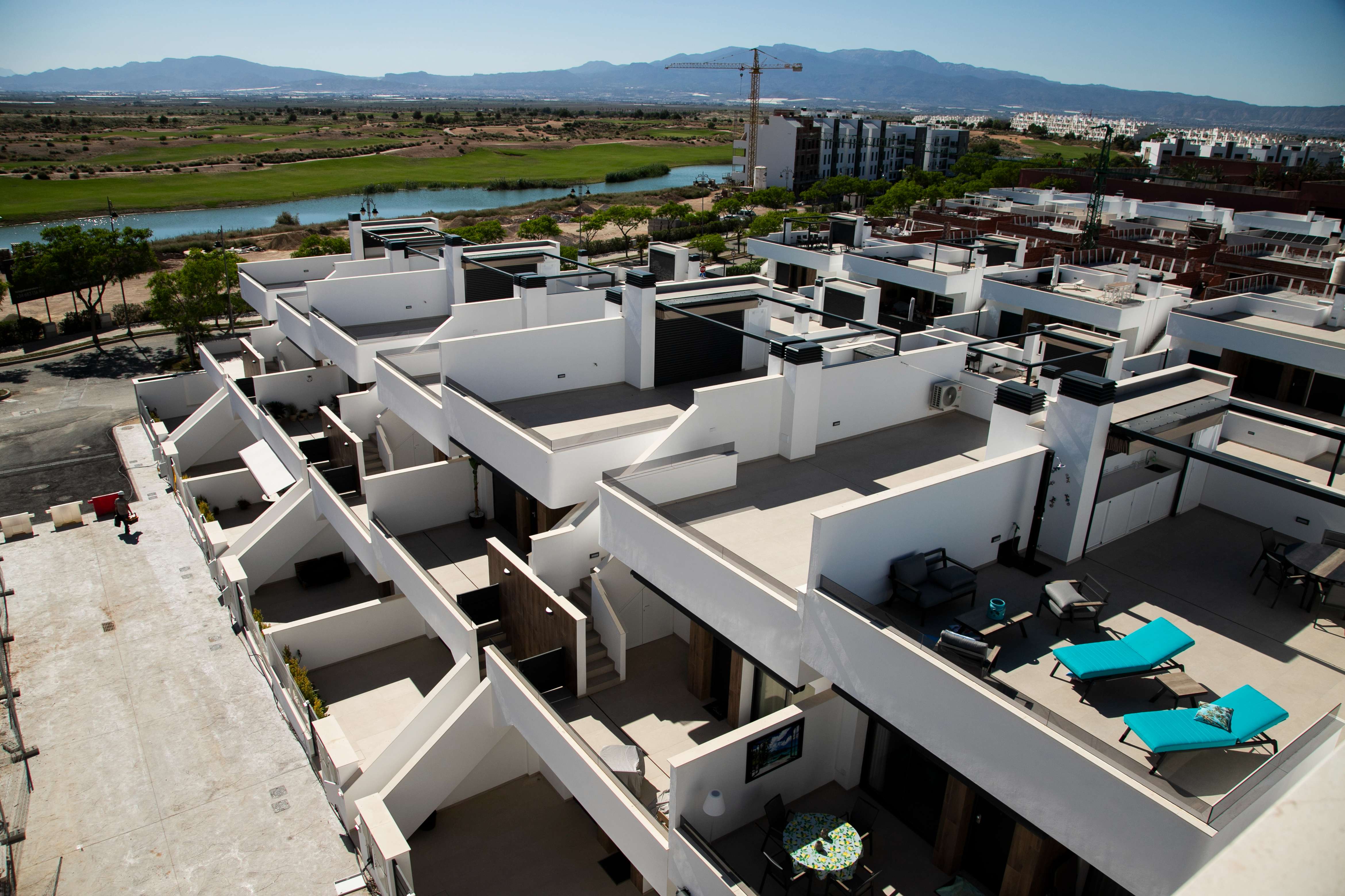 2 slaapkamer penthouse in Condado de Alhama
