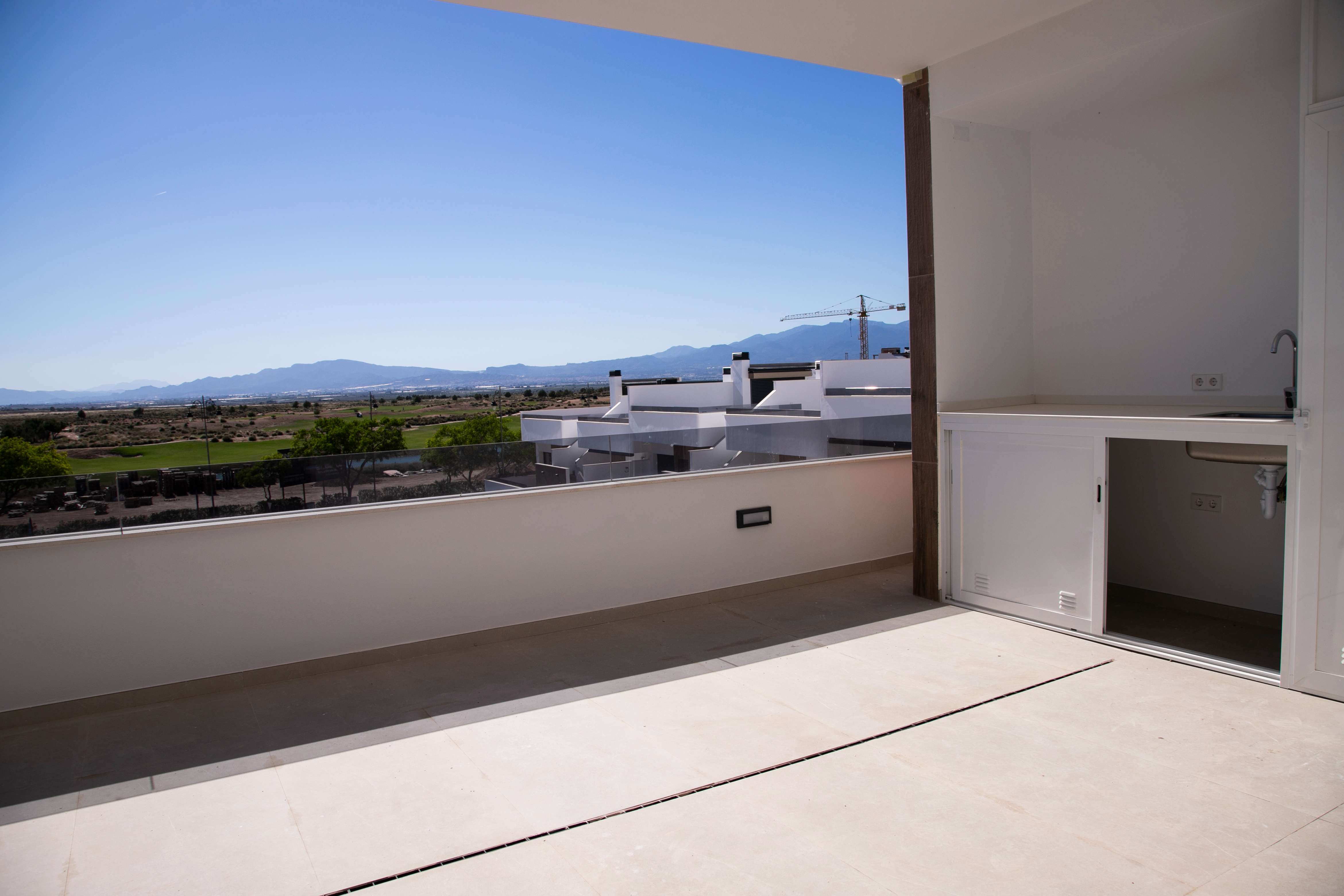 2 slaapkamer penthouse in Condado de Alhama