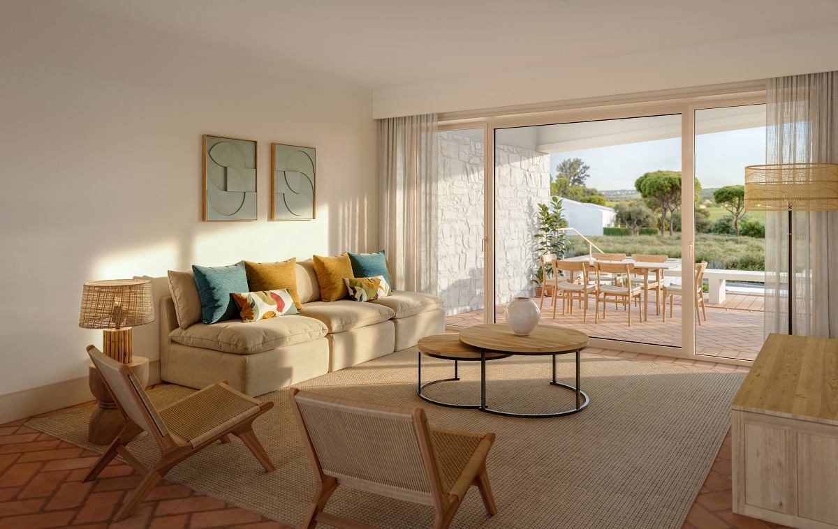Townhouses in Quarteira with Private Pool and Common Areas