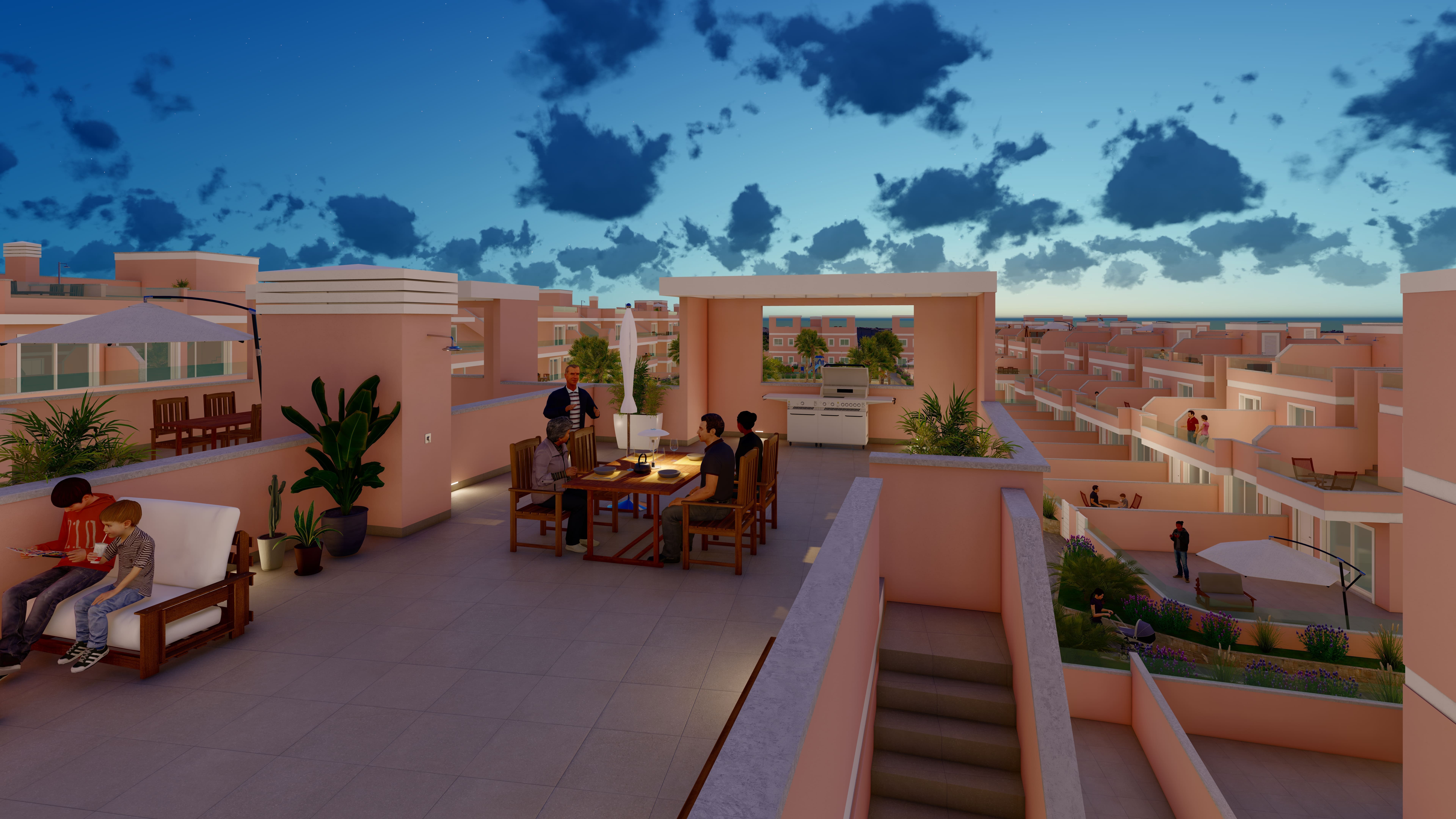 3 slaapkamer bungalow in Pilar de la Horadada