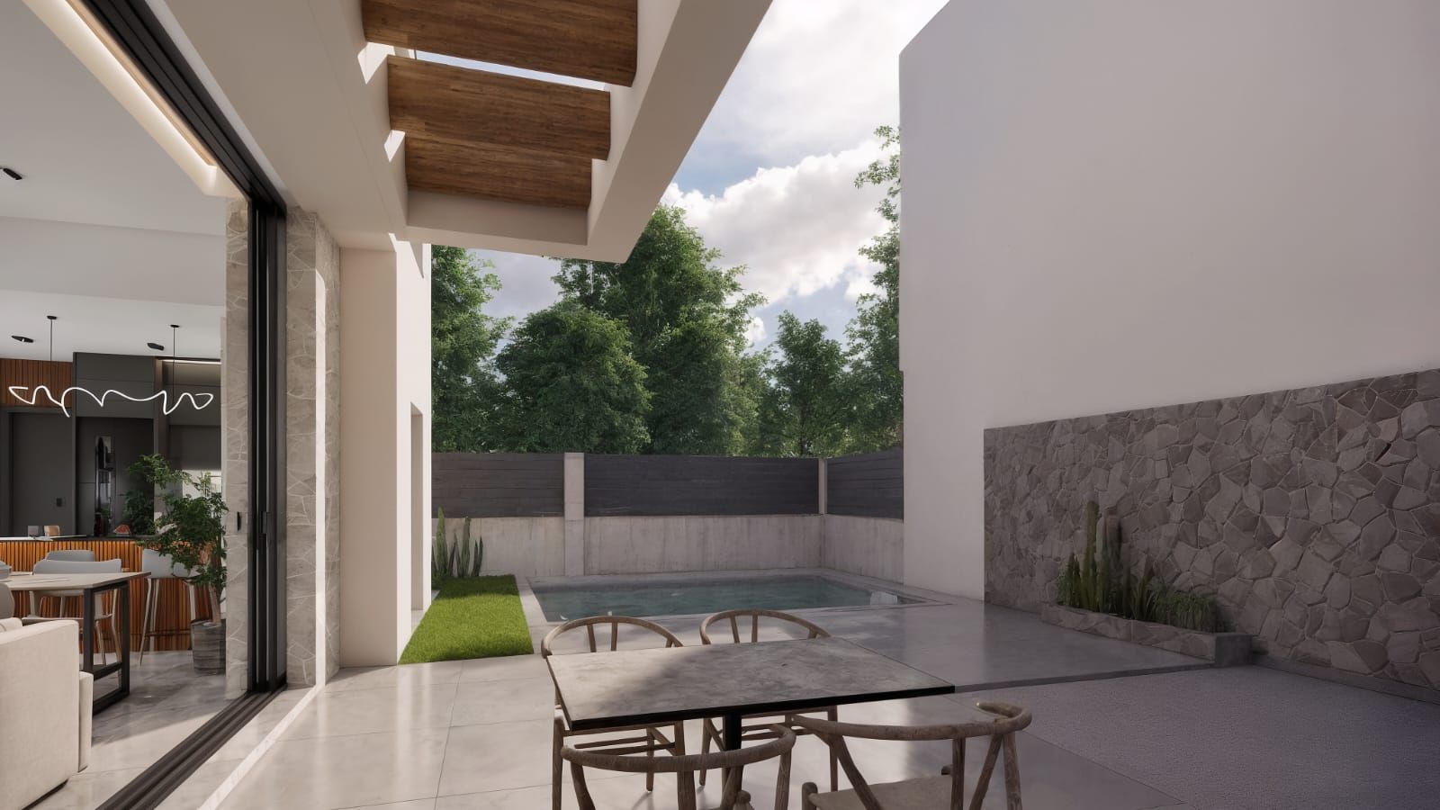 3 slaapkamer townhouse in La Herrada