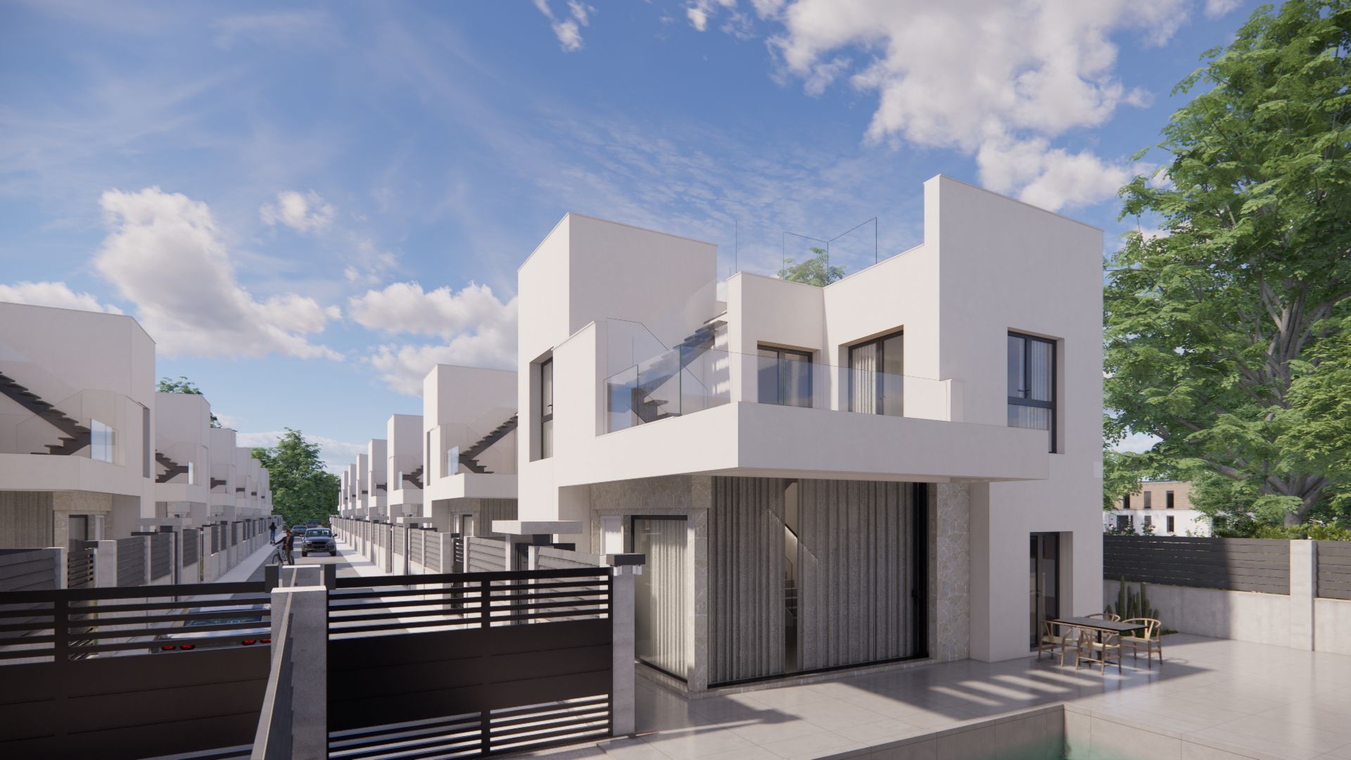 3 slaapkamer townhouse in La Herrada