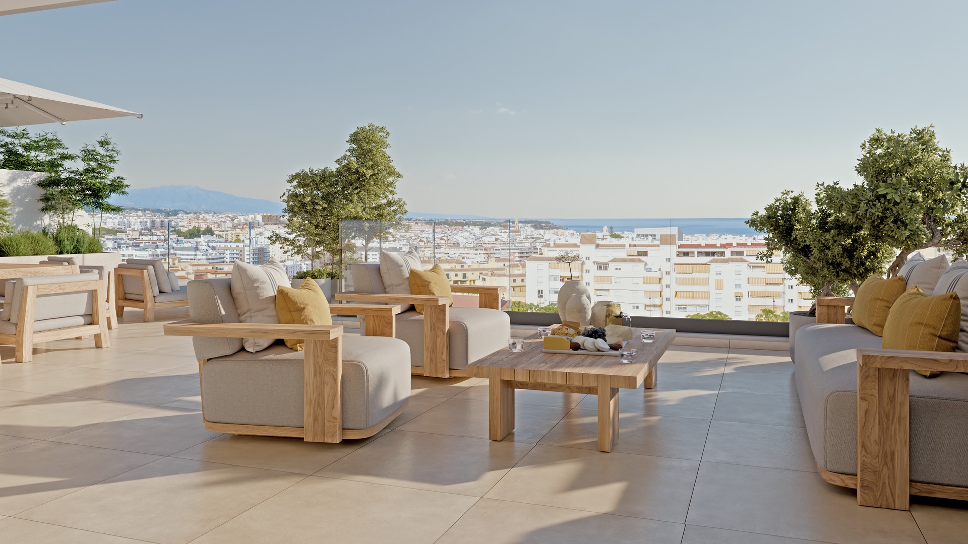 3 slaapkamer penthouse in Estepona