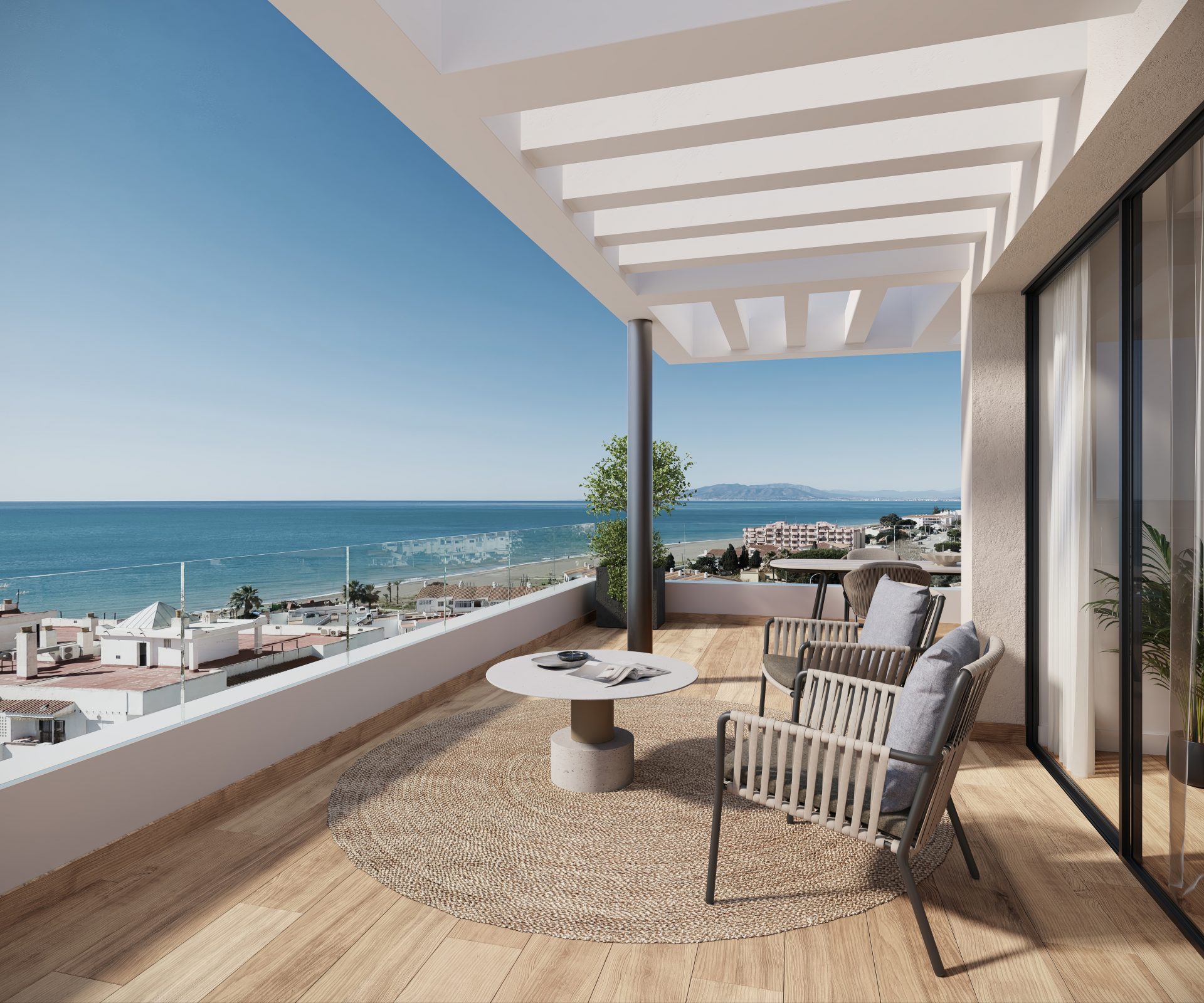 3 slaapkamer appartement in Torre de Benagalbón