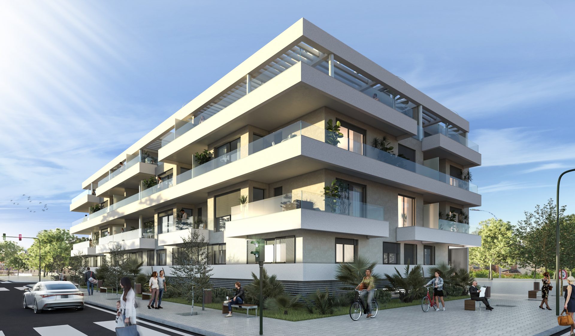 3 slaapkamer appartement in Torre de Benagalbón