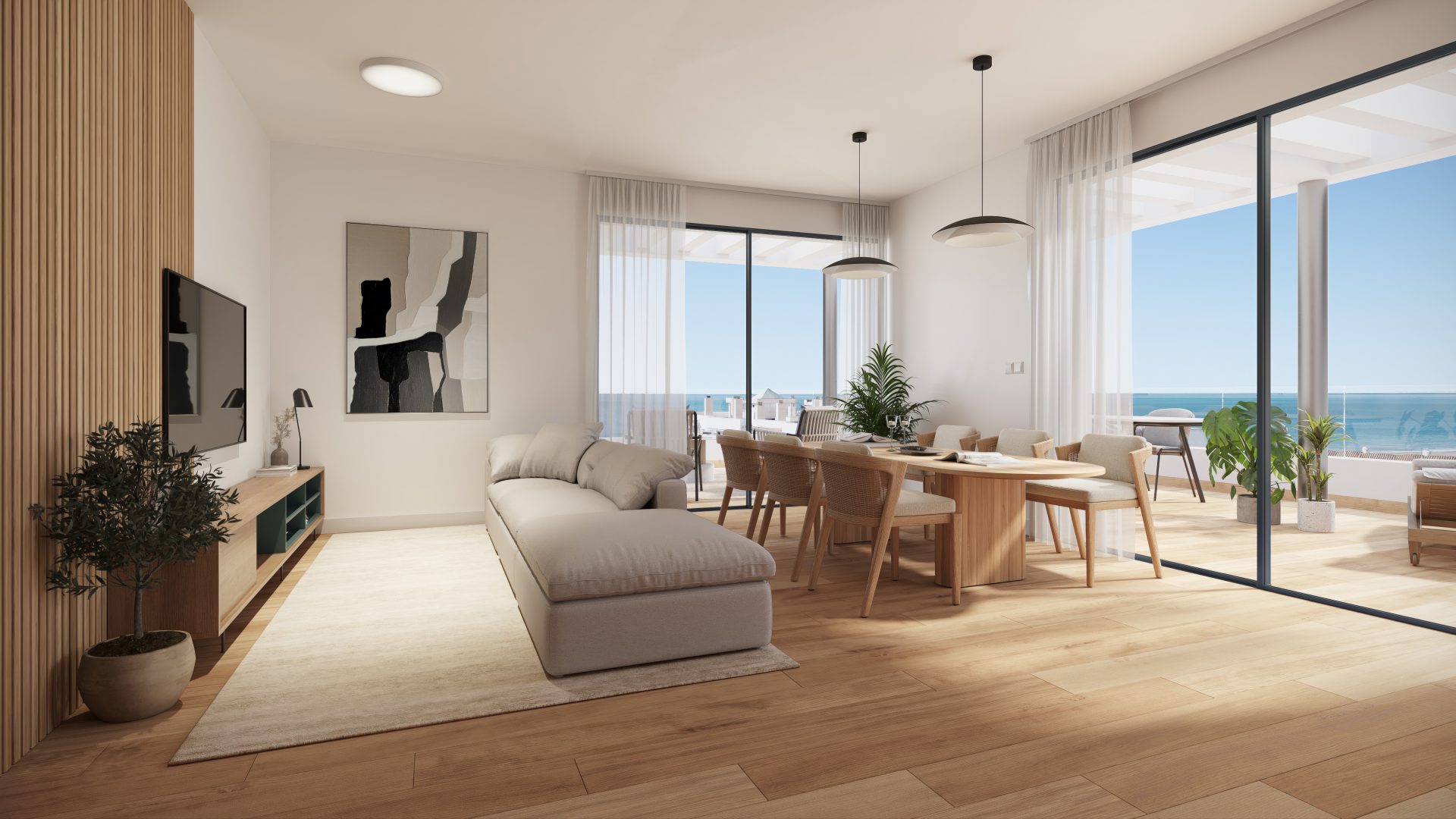 3 slaapkamer appartement in Torre de Benagalbón