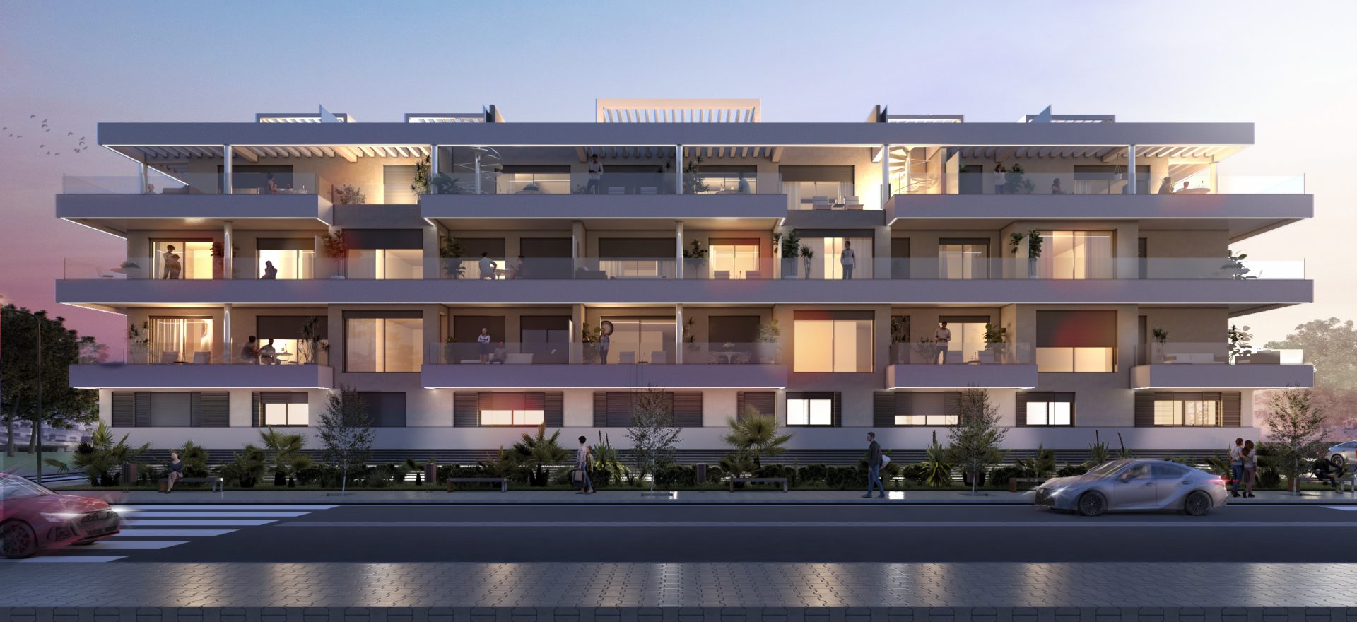 3 slaapkamer appartement in Torre de Benagalbón
