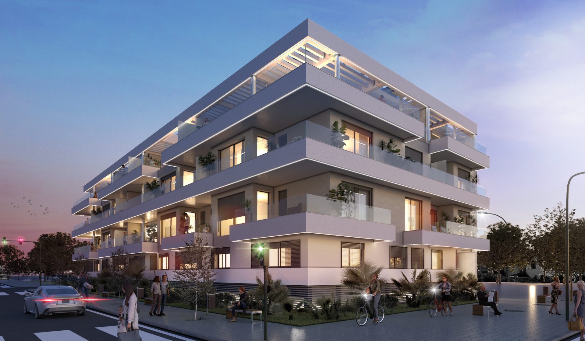 3 slaapkamer appartement in Torre de Benagalbón