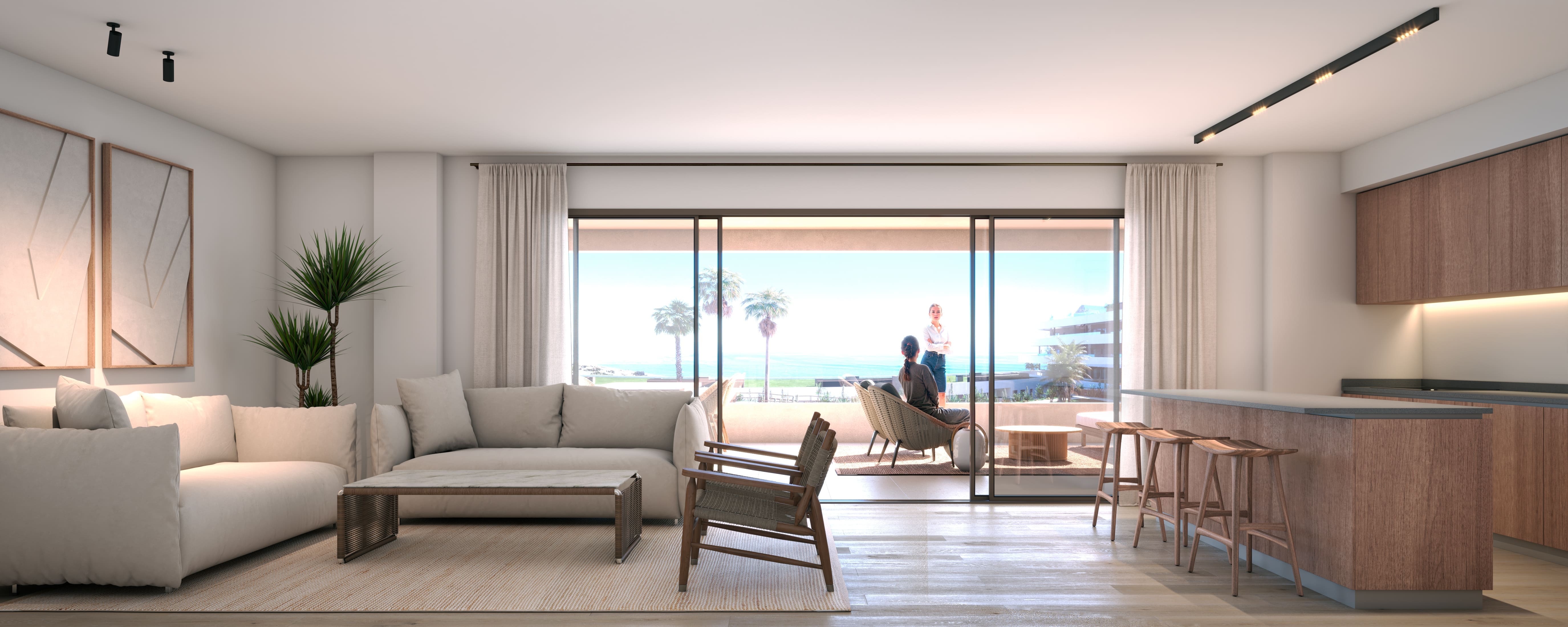 2 slaapkamer penthouse in Manilva