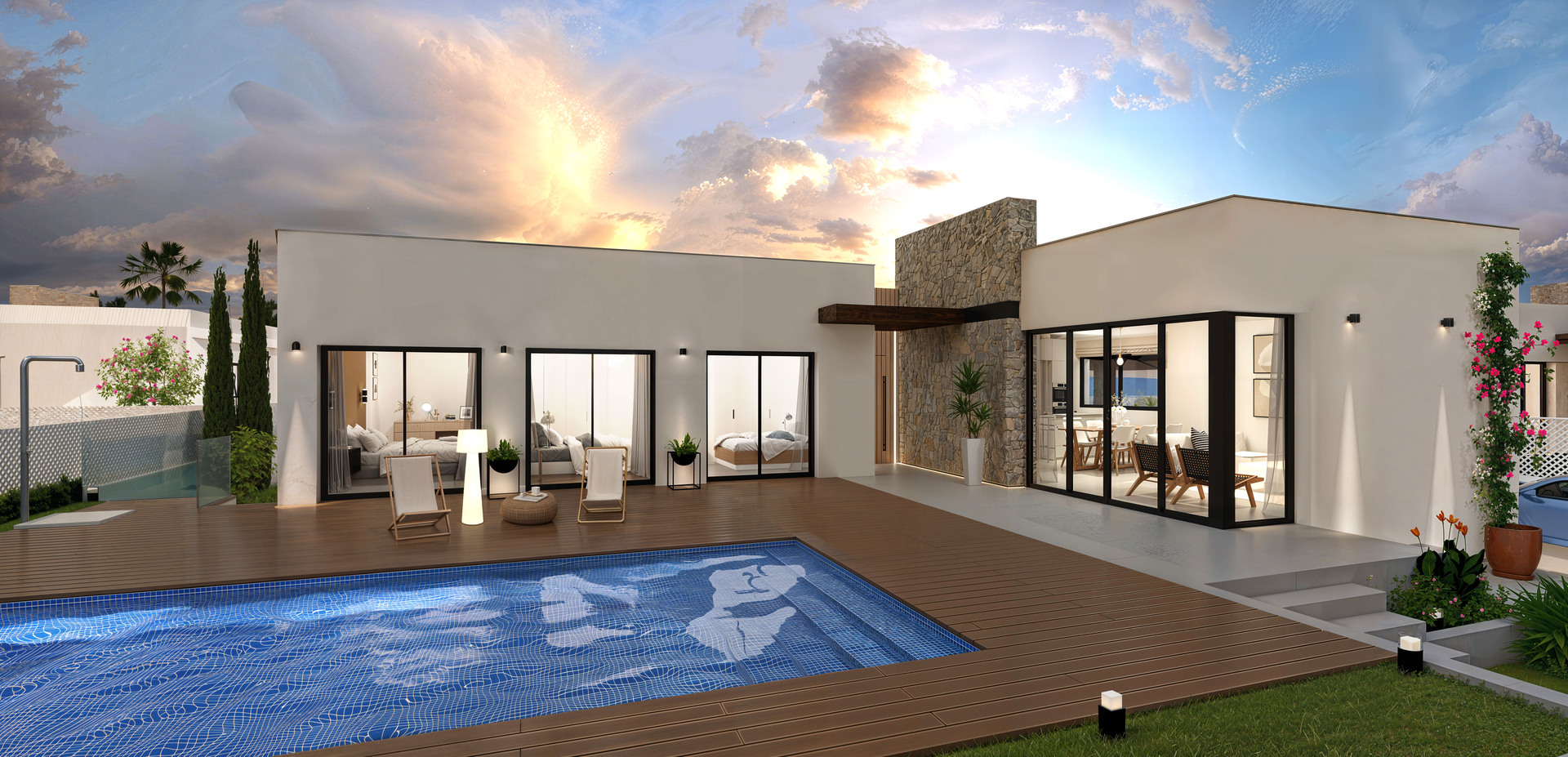 3 slaapkamer villa in Santa Rosalia