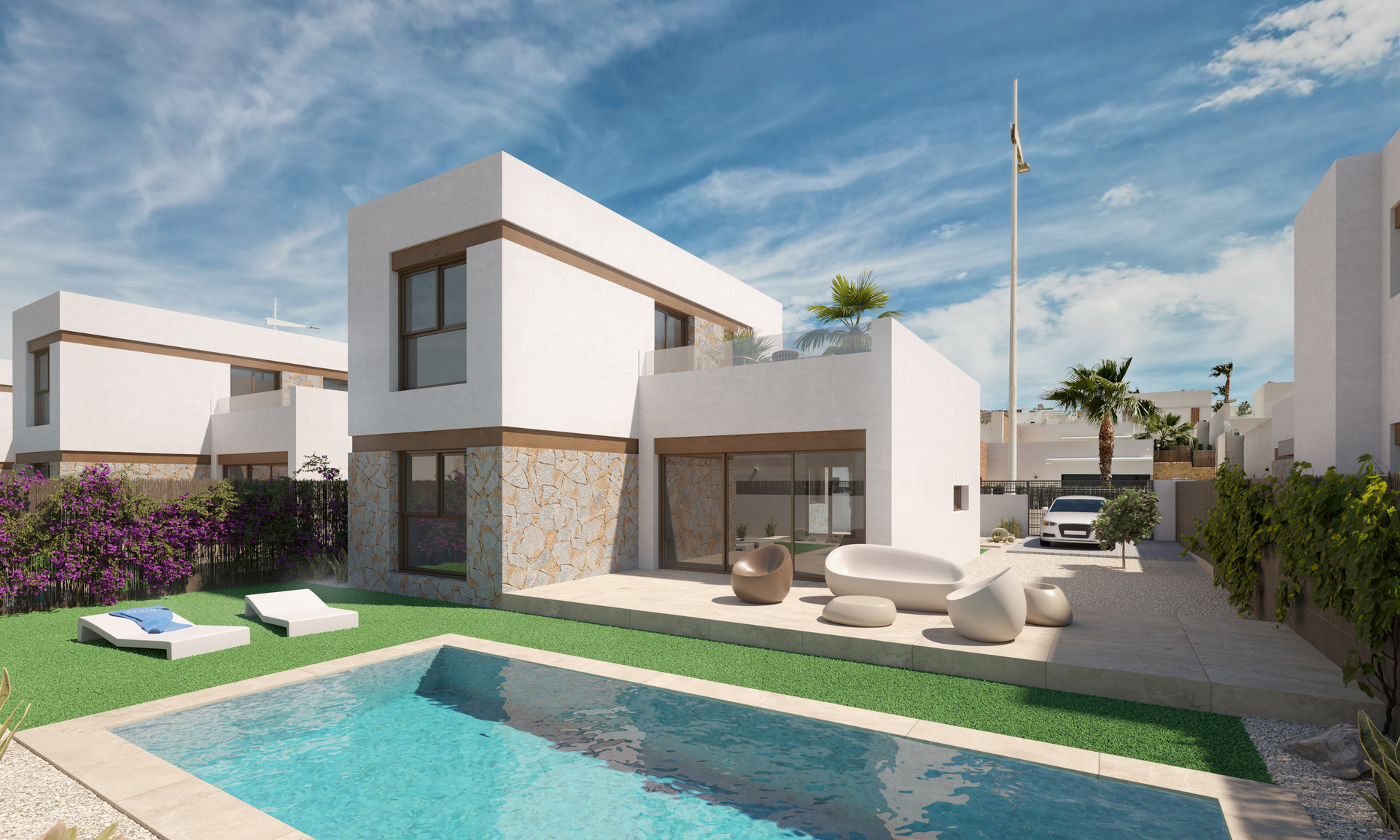 Freistehende Villa In Algorfa