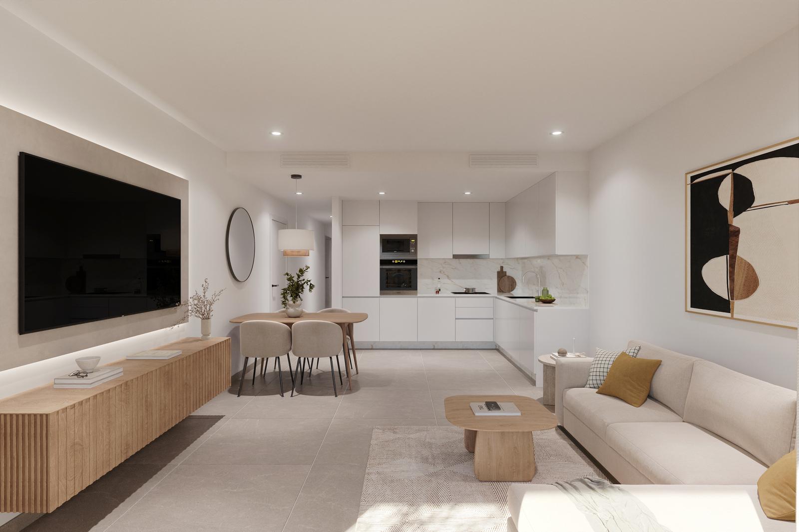 2 slaapkamer appartement in Torrevieja