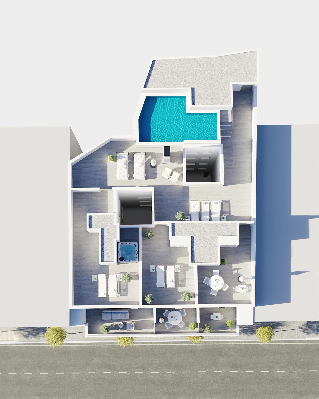 2 slaapkamer appartement in Torrevieja