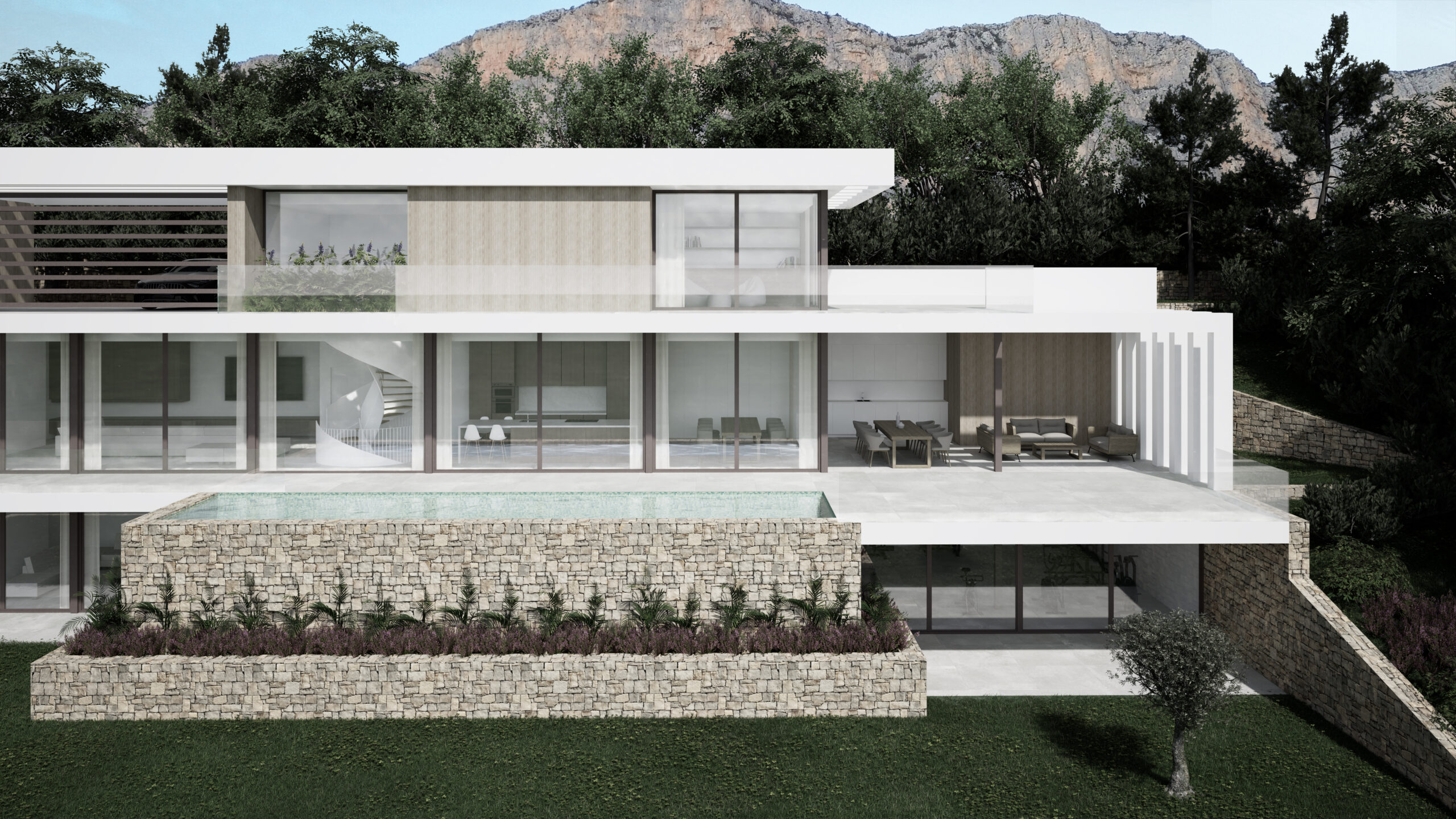 Vista de la propiedad